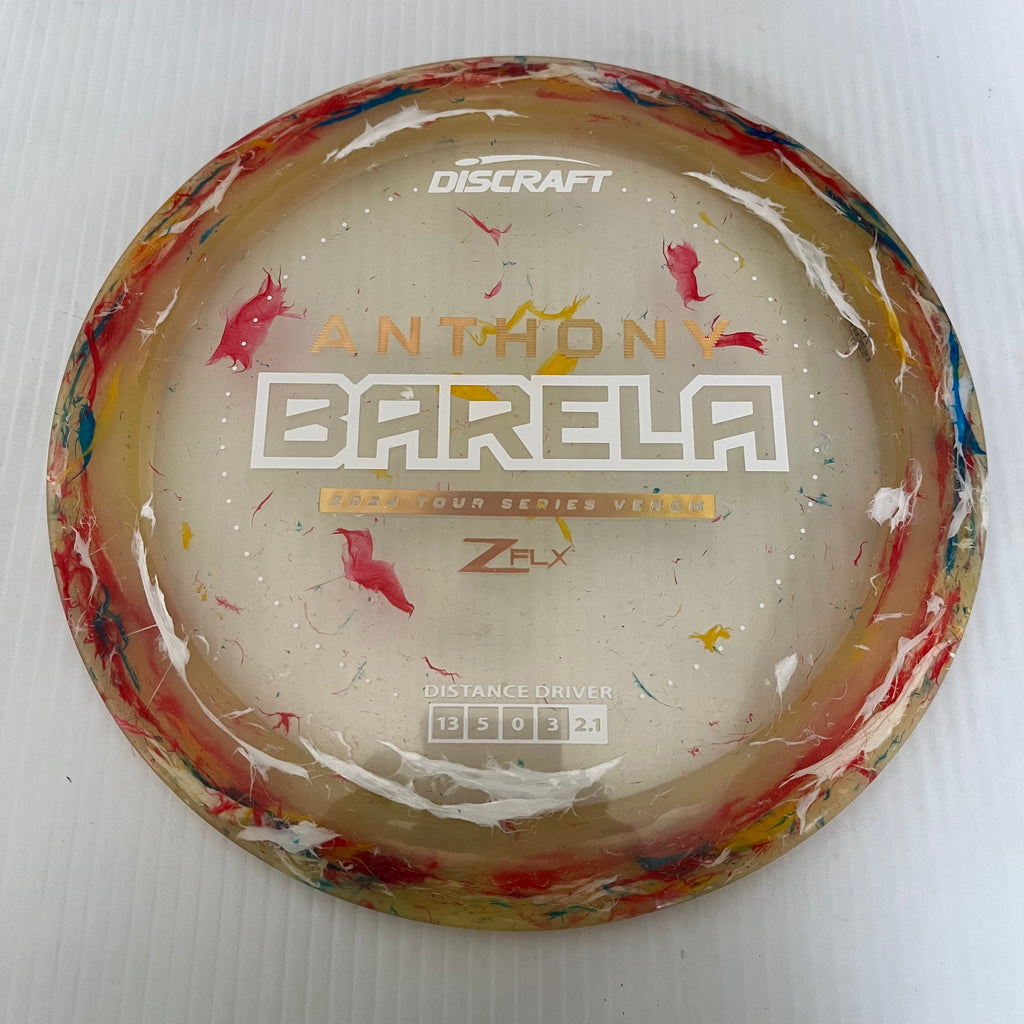 Discraft 2024 Anthony Barela Tour Series Jawbreaker Z FLX Venom 13/5/0/3