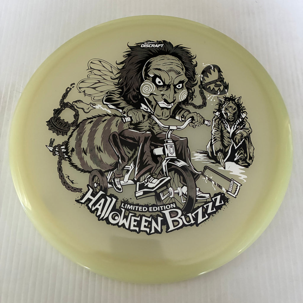 Discraft 2026 Halloween Saw Themed Mega GLO Z Buzzz 5/4/-1/1
