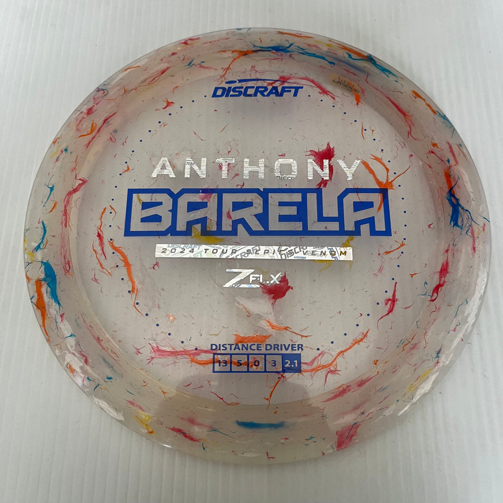 Discraft 2024 Anthony Barela Tour Series Jawbreaker Z FLX Venom 13/5/0/3