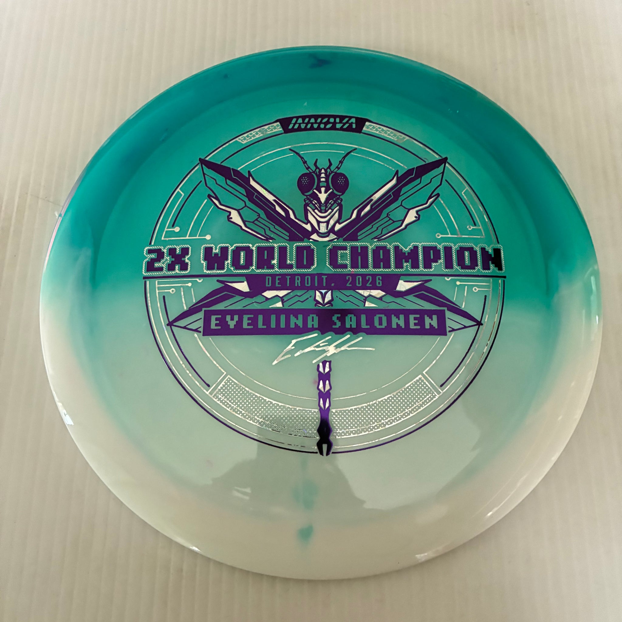 Innova 2026 2x Eveliina Salonen World Champion Party Time Duo Destroyer 12/5/-1/3