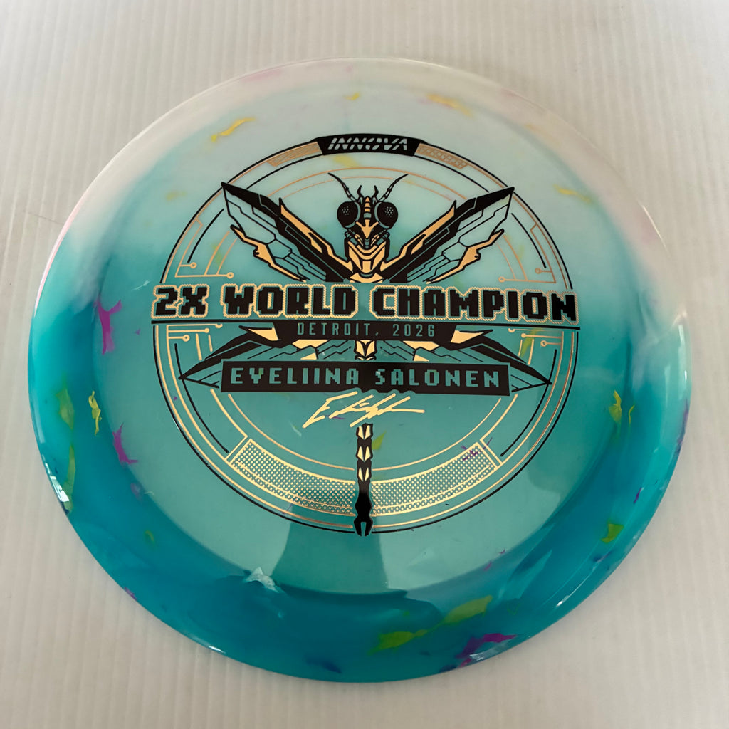Innova 2026 2x Eveliina Salonen World Champion Party Time Duo Destroyer 12/5/-1/3