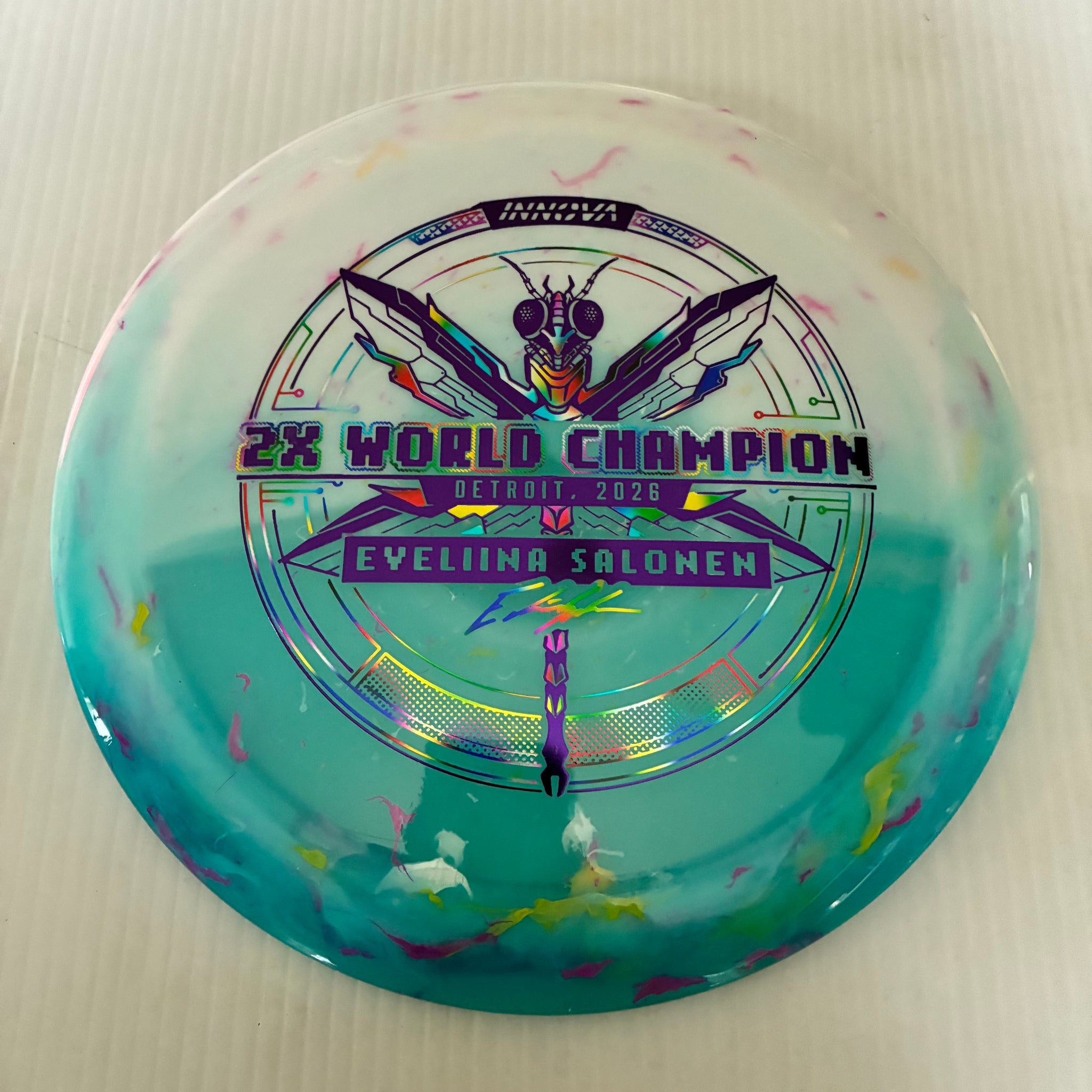 Innova 2026 2x Eveliina Salonen World Champion Party Time Duo Destroyer 12/5/-1/3