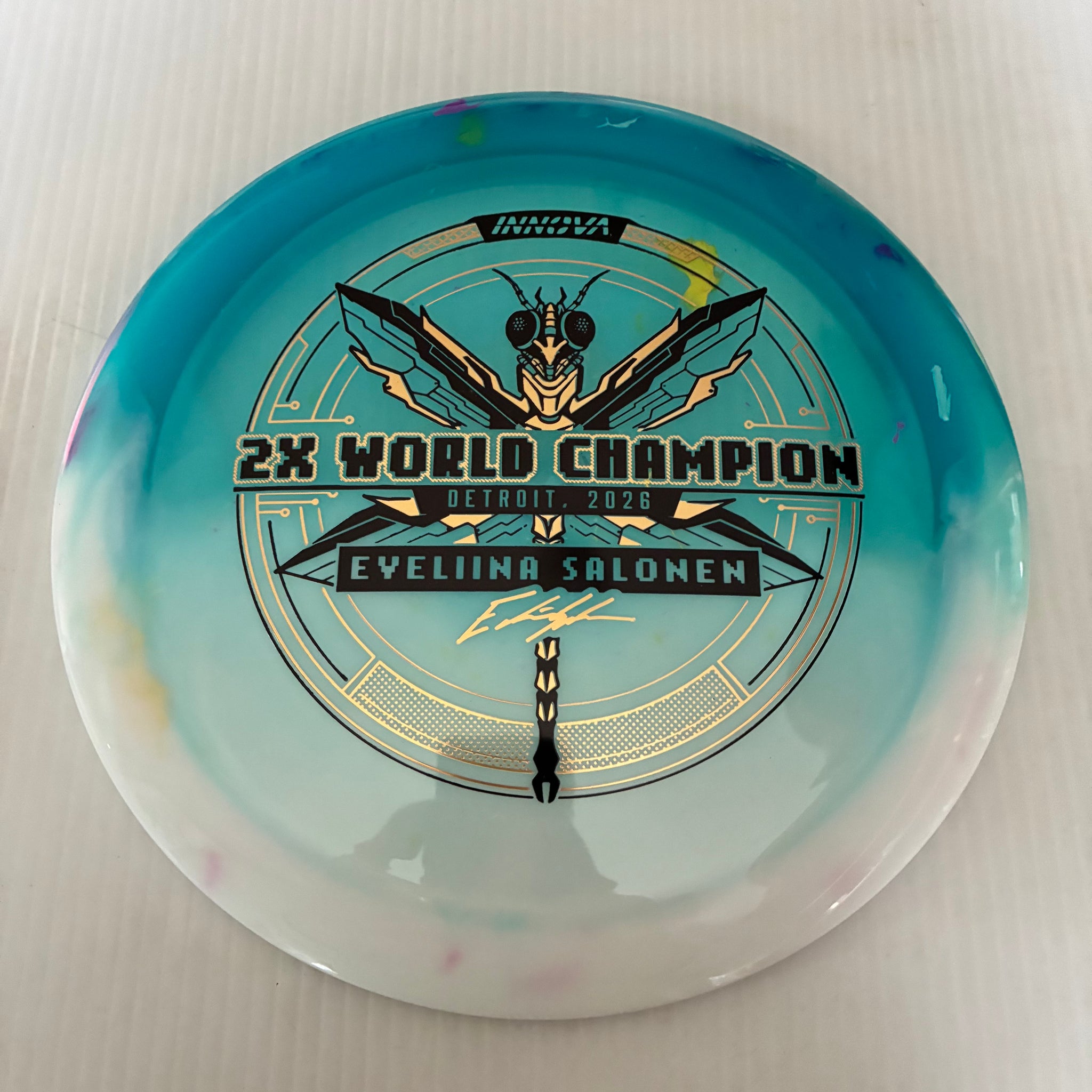 Innova 2026 2x Eveliina Salonen World Champion Party Time Duo Destroyer 12/5/-1/3
