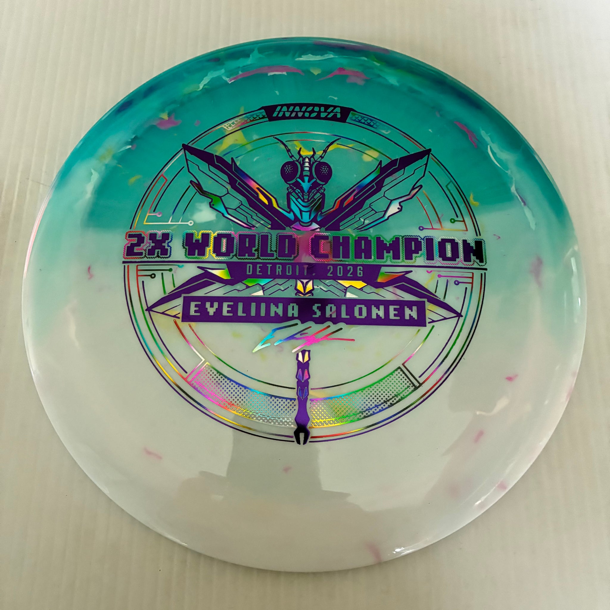 Innova 2026 2x Eveliina Salonen World Champion Party Time Duo Destroyer 12/5/-1/3