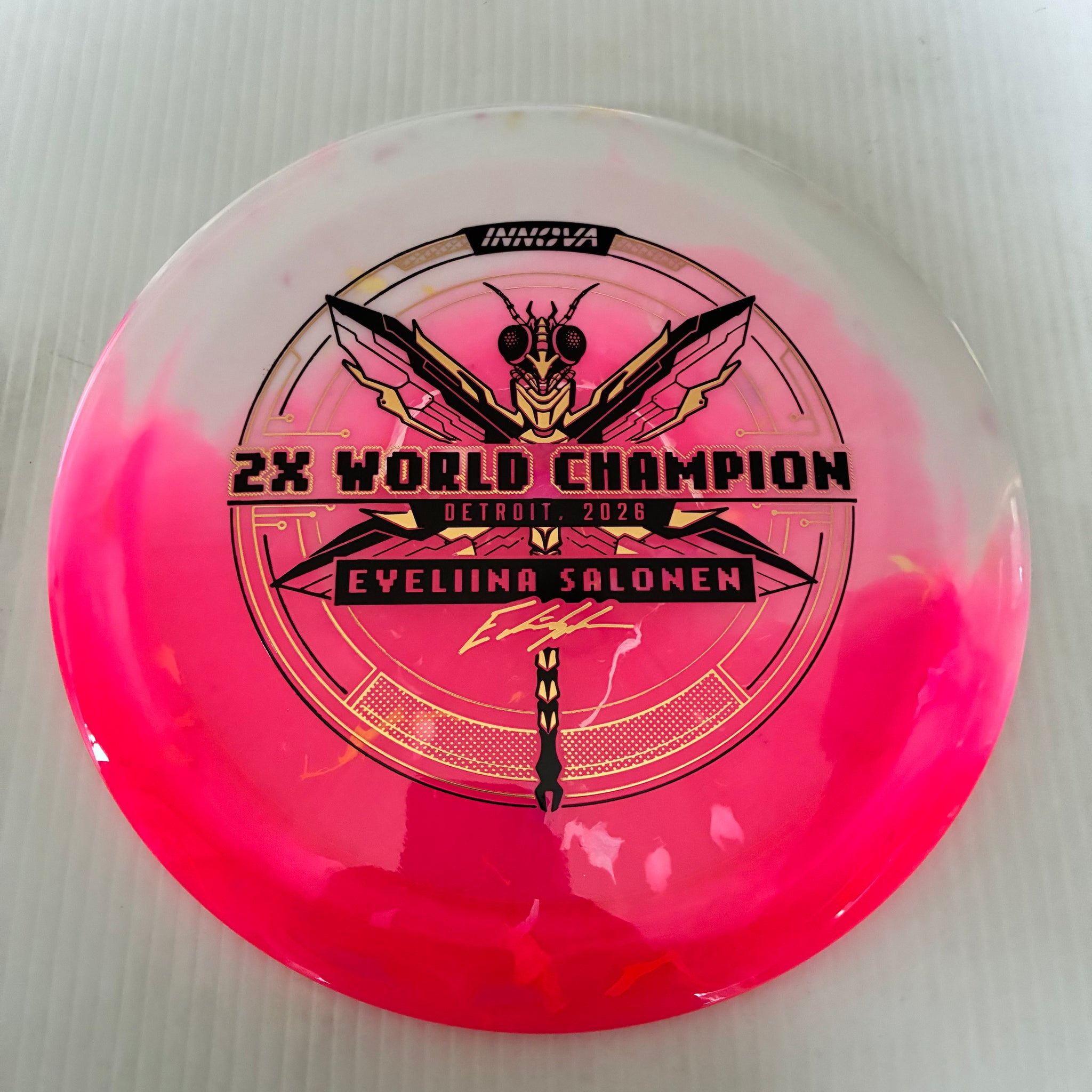 Innova 2026 2x Eveliina Salonen World Champion Party Time Duo Destroyer 12/5/-1/3