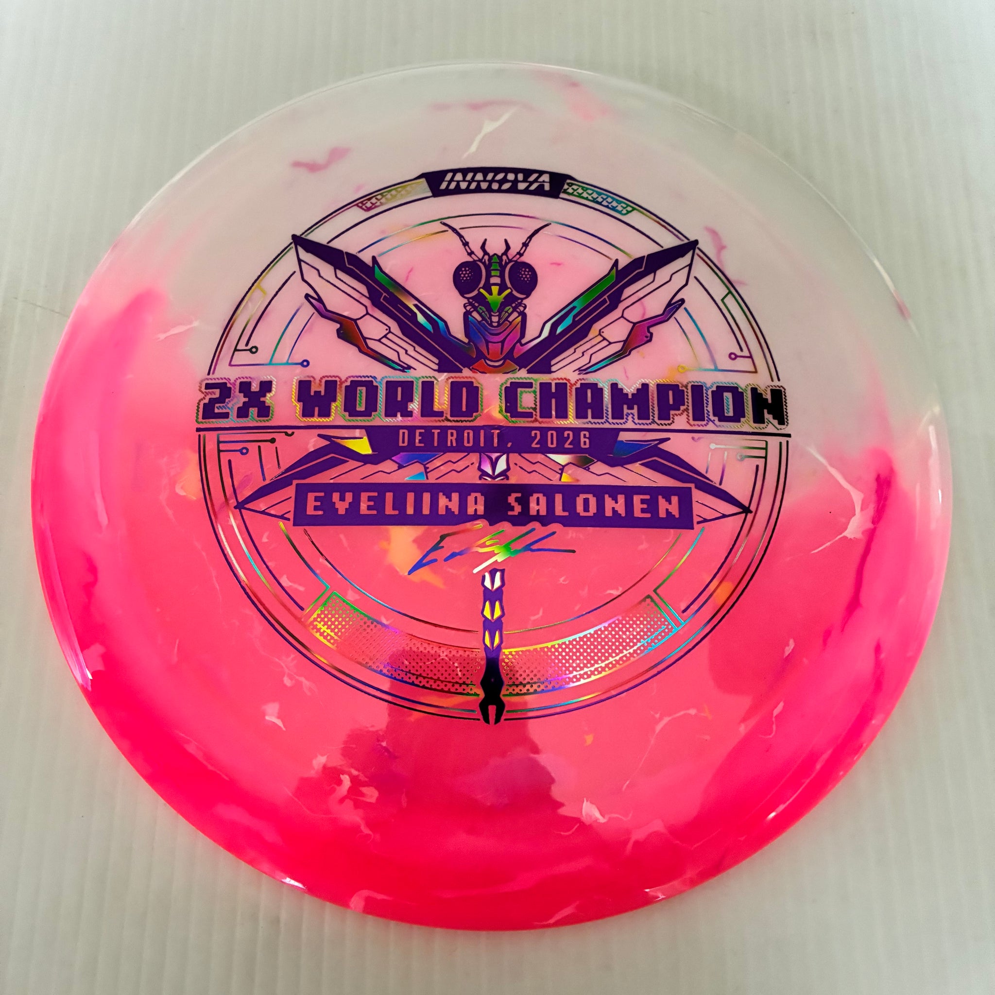 Innova 2026 2x Eveliina Salonen World Champion Party Time Duo Destroyer 12/5/-1/3