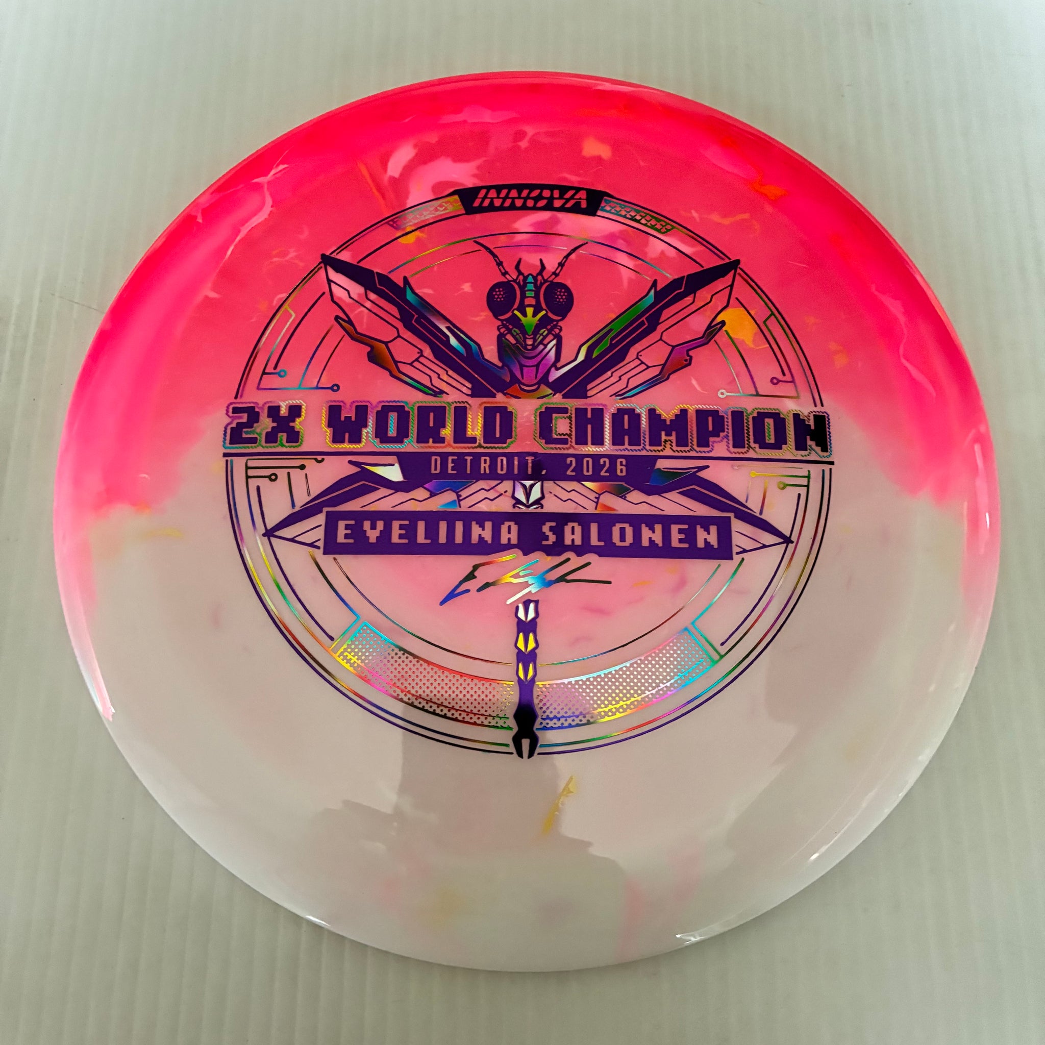 Innova 2026 2x Eveliina Salonen World Champion Party Time Duo Destroyer 12/5/-1/3