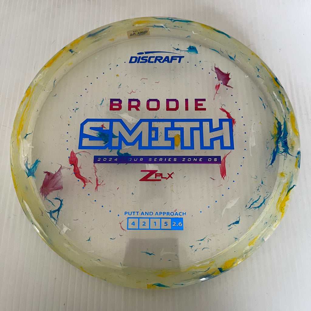 Discraft 2024 Brodie Smith Tour Series Jawbreaker Z FLX Zone OS 4/2/1/5