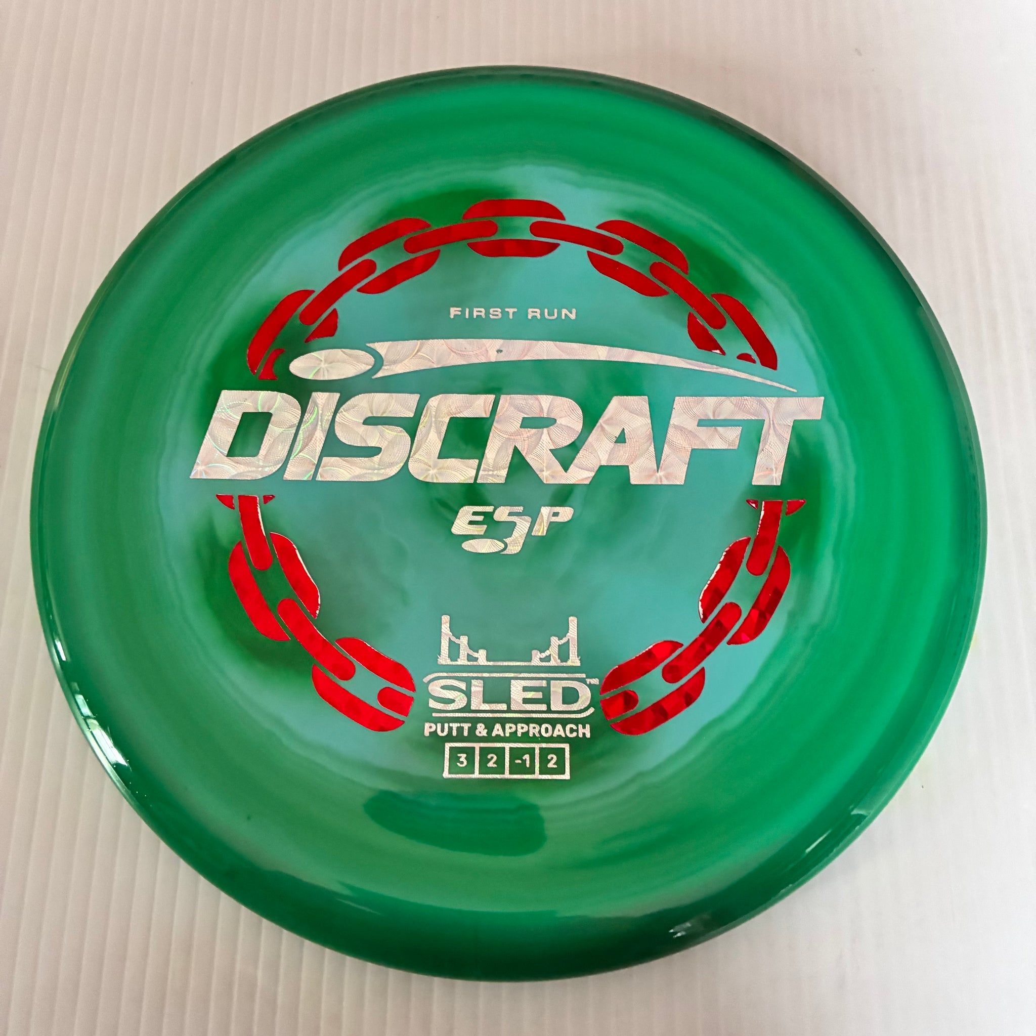Discraft First Run ESP Sled 3/2/-1/2