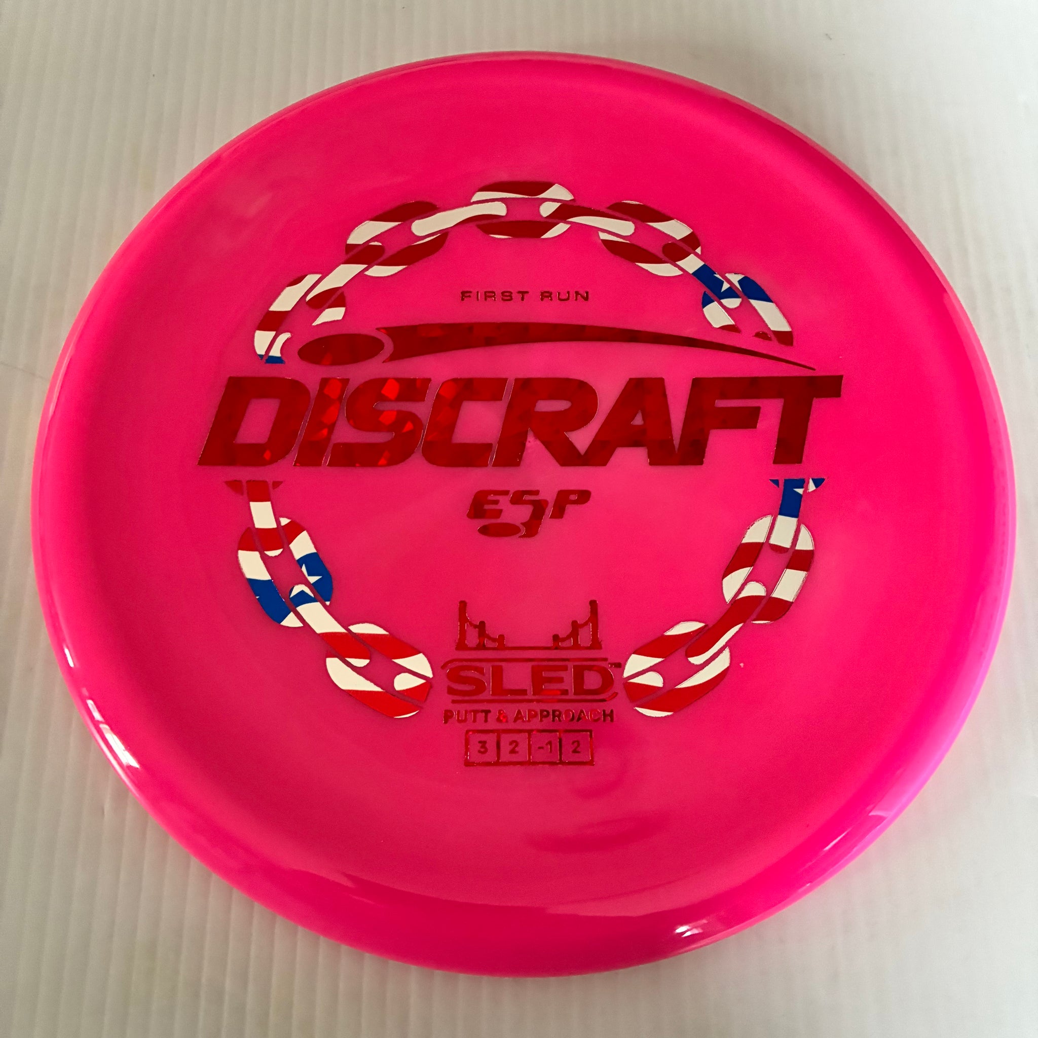 Discraft First Run ESP Sled 3/2/-1/2