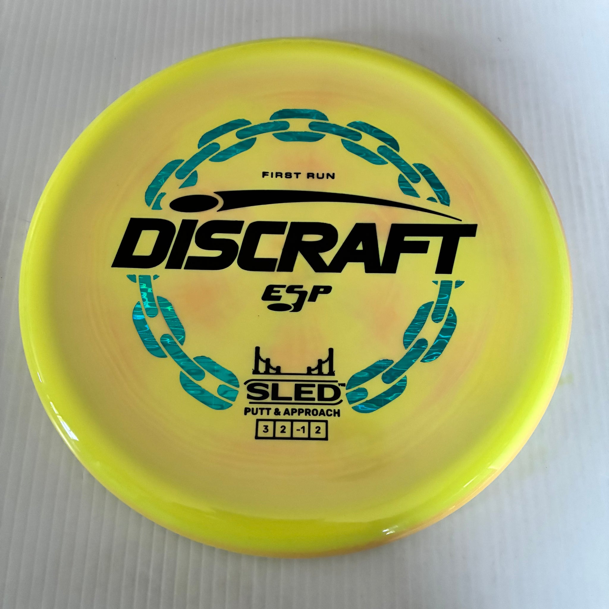 Discraft First Run ESP Sled 3/2/-1/2