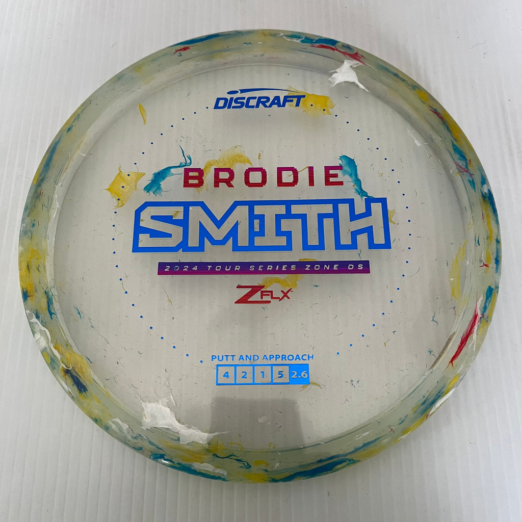 Discraft 2024 Brodie Smith Tour Series Jawbreaker Z FLX Zone OS 4/2/1/5