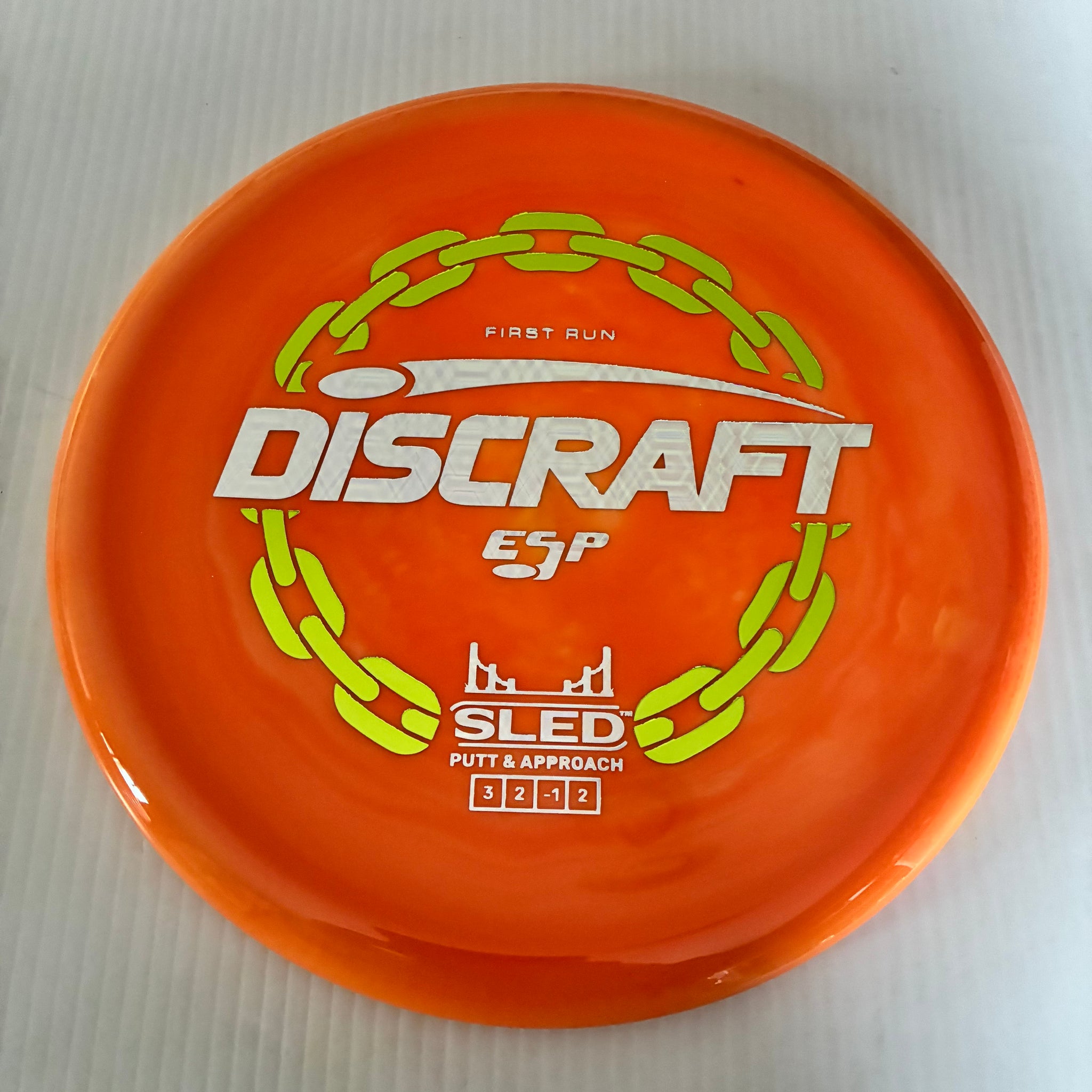 Discraft First Run ESP Sled 3/2/-1/2