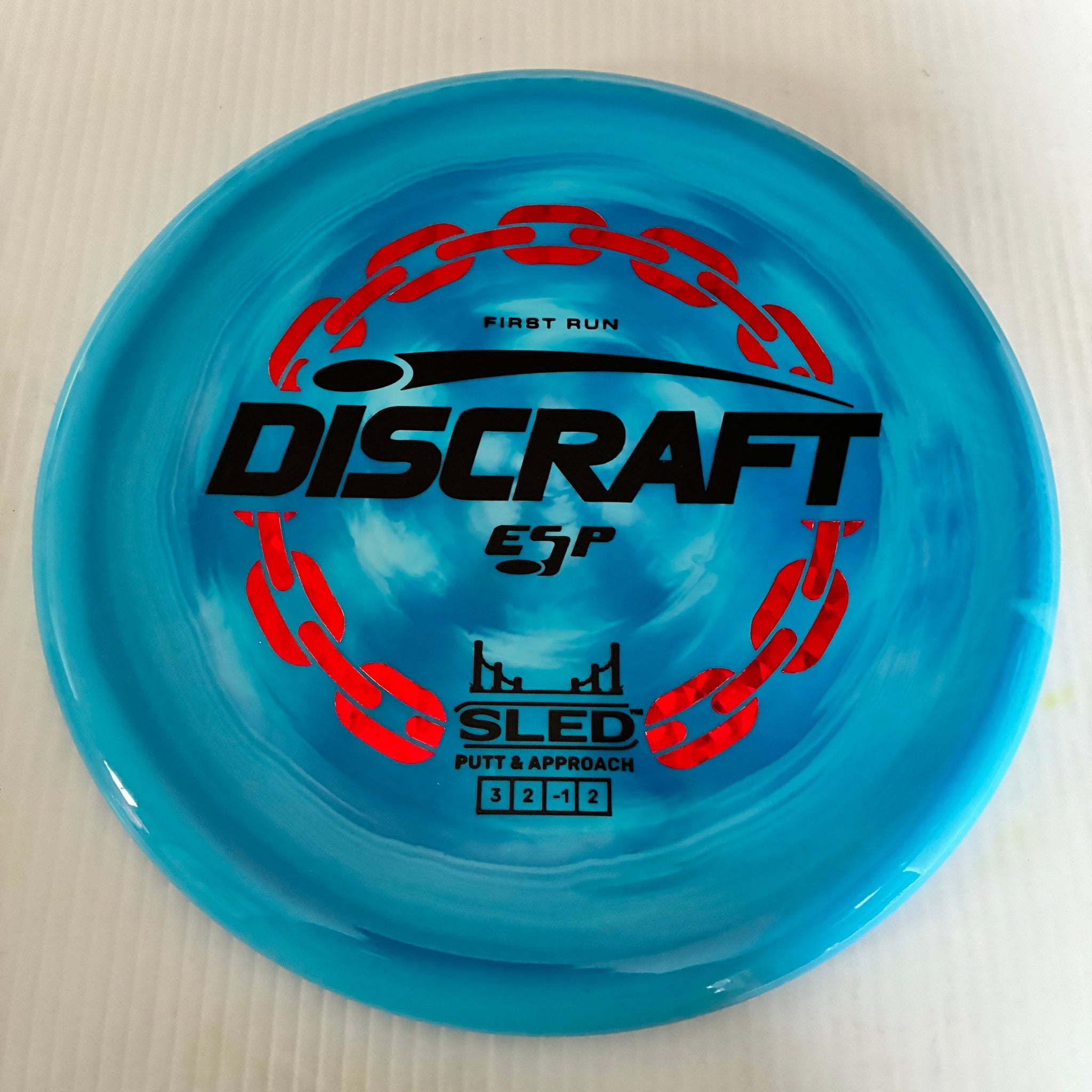 Discraft First Run ESP Sled 3/2/-1/2