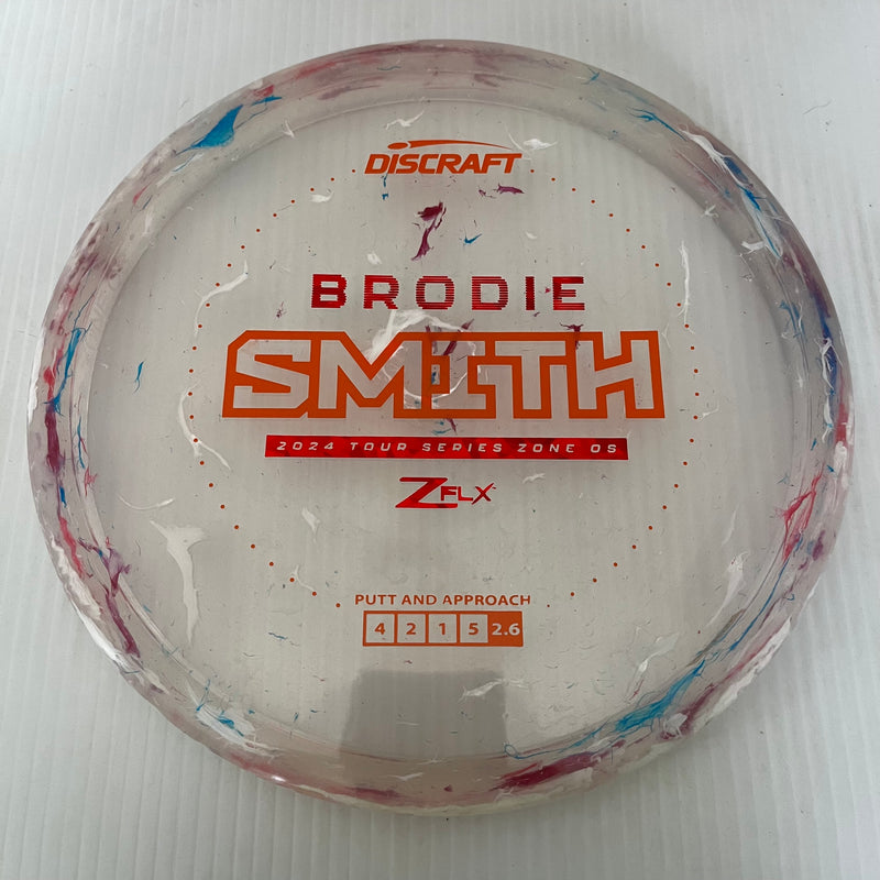 Discraft 2024 Brodie Smith Tour Series Jawbreaker Z FLX Zone OS 4/2/1/5