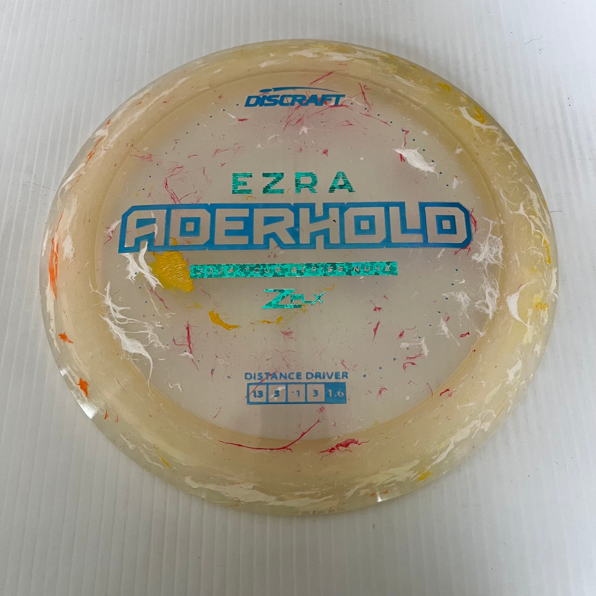 Discraft 2024 Ezra Aderhold Tour Series Jawbreaker Z FLX Nuke 13/5/-1/3