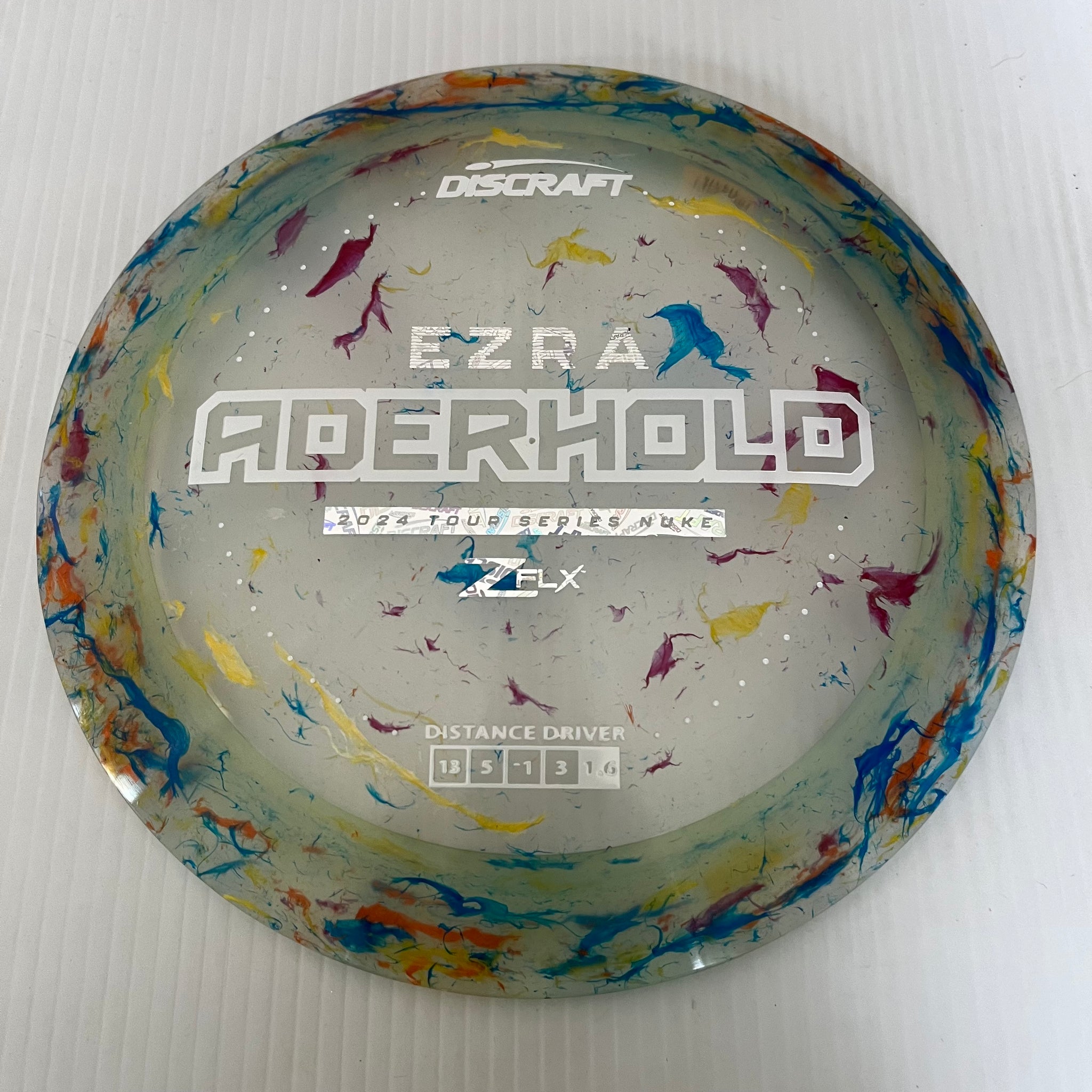 Discraft 2024 Ezra Aderhold Tour Series Jawbreaker Z FLX Nuke 13/5/-1/3