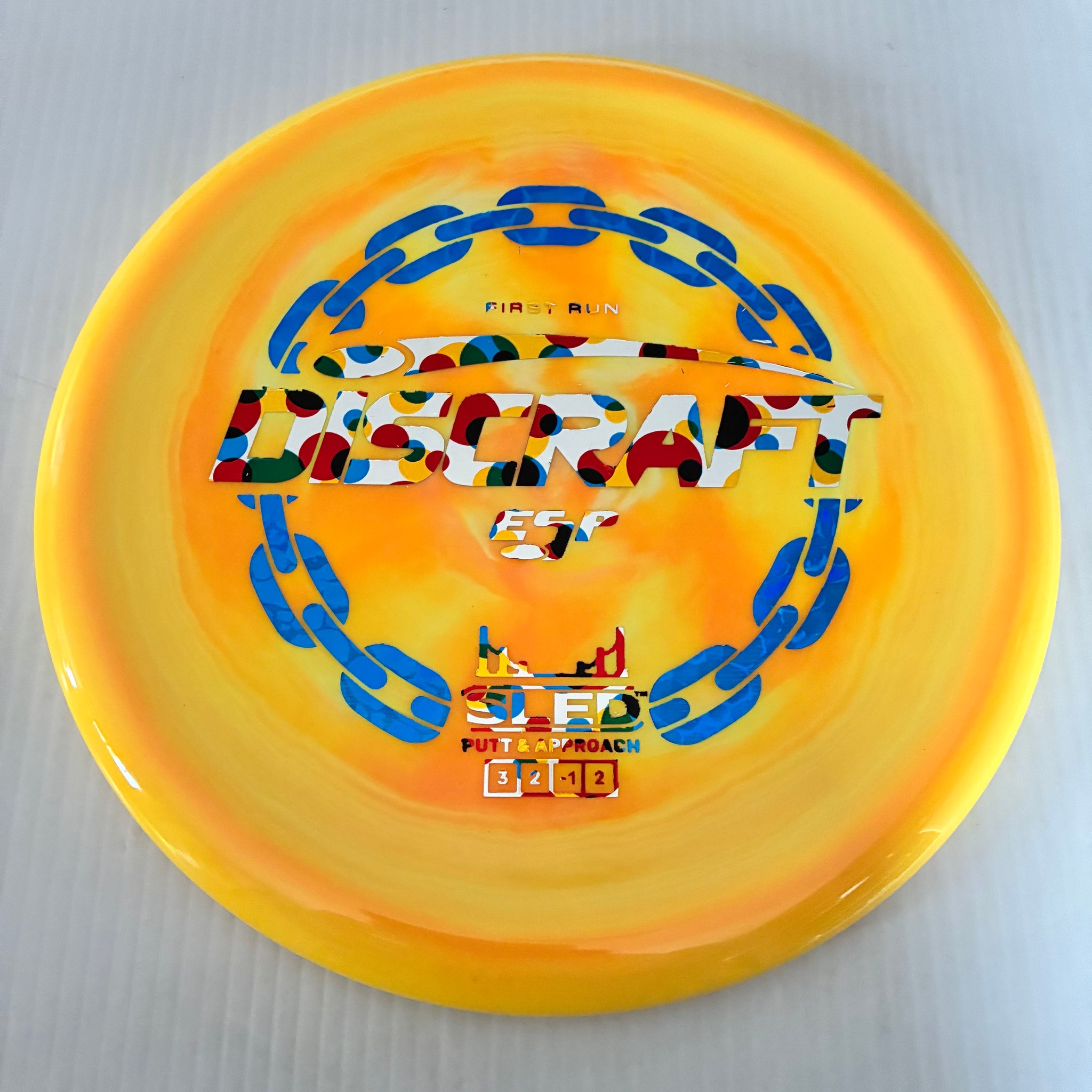 Discraft First Run ESP Sled 3/2/-1/2