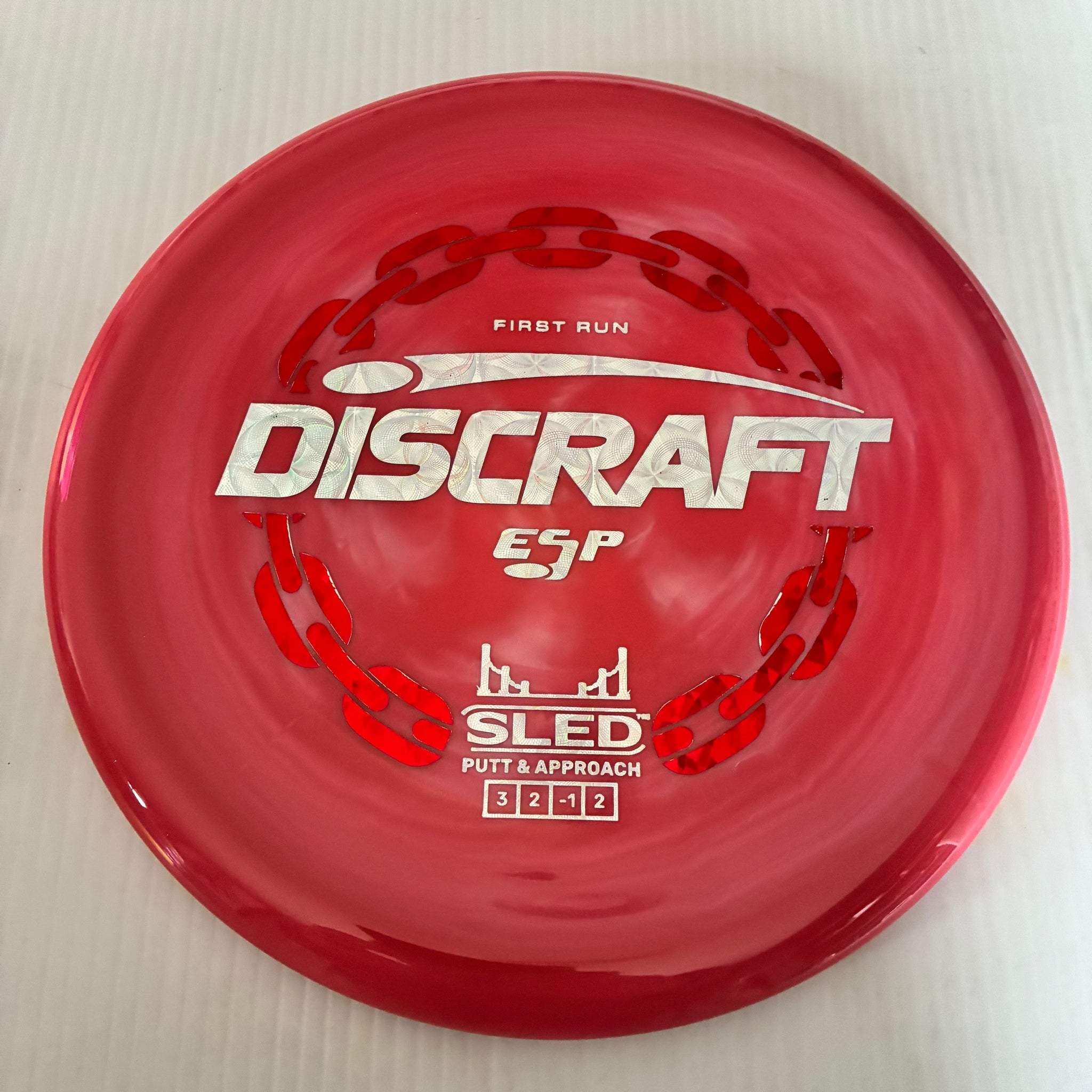 Discraft First Run ESP Sled 3/2/-1/2