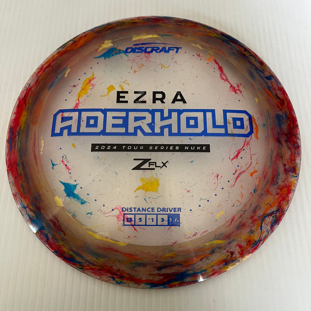 Discraft 2024 Ezra Aderhold Tour Series Jawbreaker Z FLX Nuke 13/5/-1/3