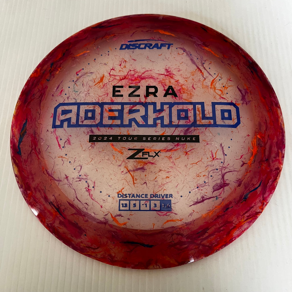 Discraft 2024 Ezra Aderhold Tour Series Jawbreaker Z FLX Nuke 13/5/-1/3