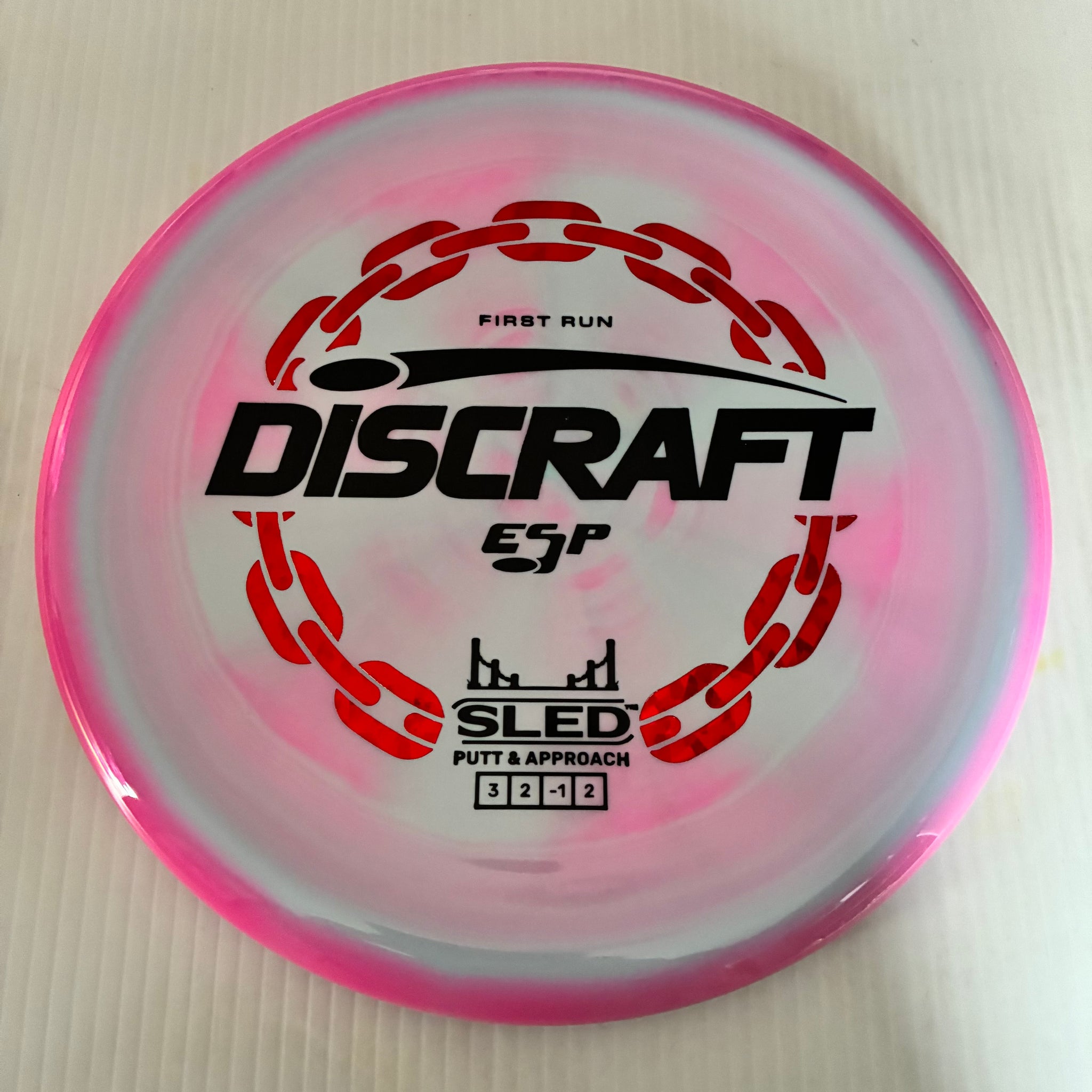 Discraft First Run ESP Sled 3/2/-1/2