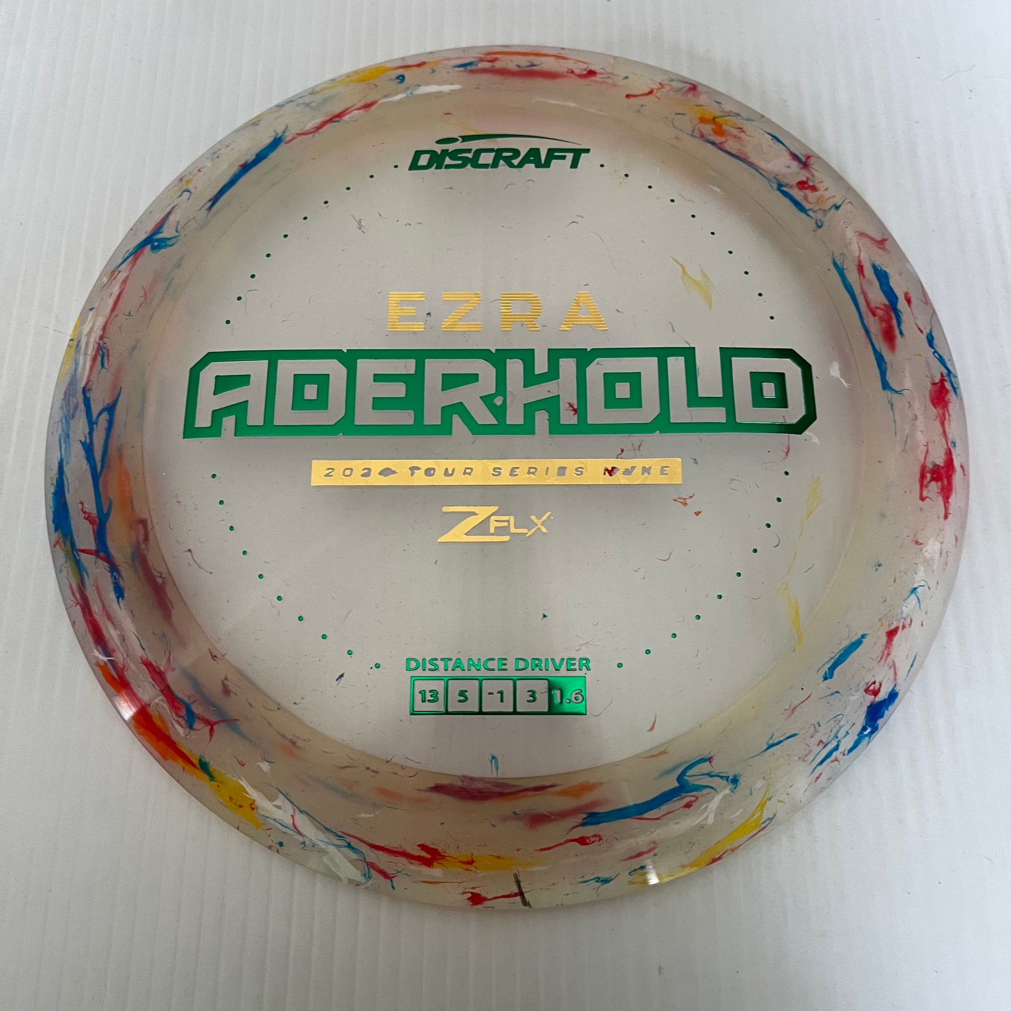 Discraft 2024 Ezra Aderhold Tour Series Jawbreaker Z FLX Nuke 13/5/-1/3