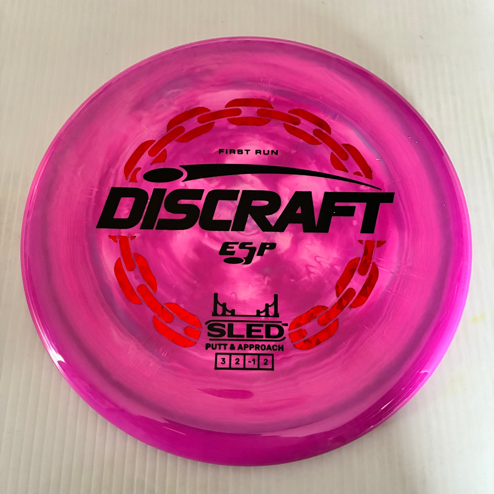 Discraft First Run ESP Sled 3/2/-1/2