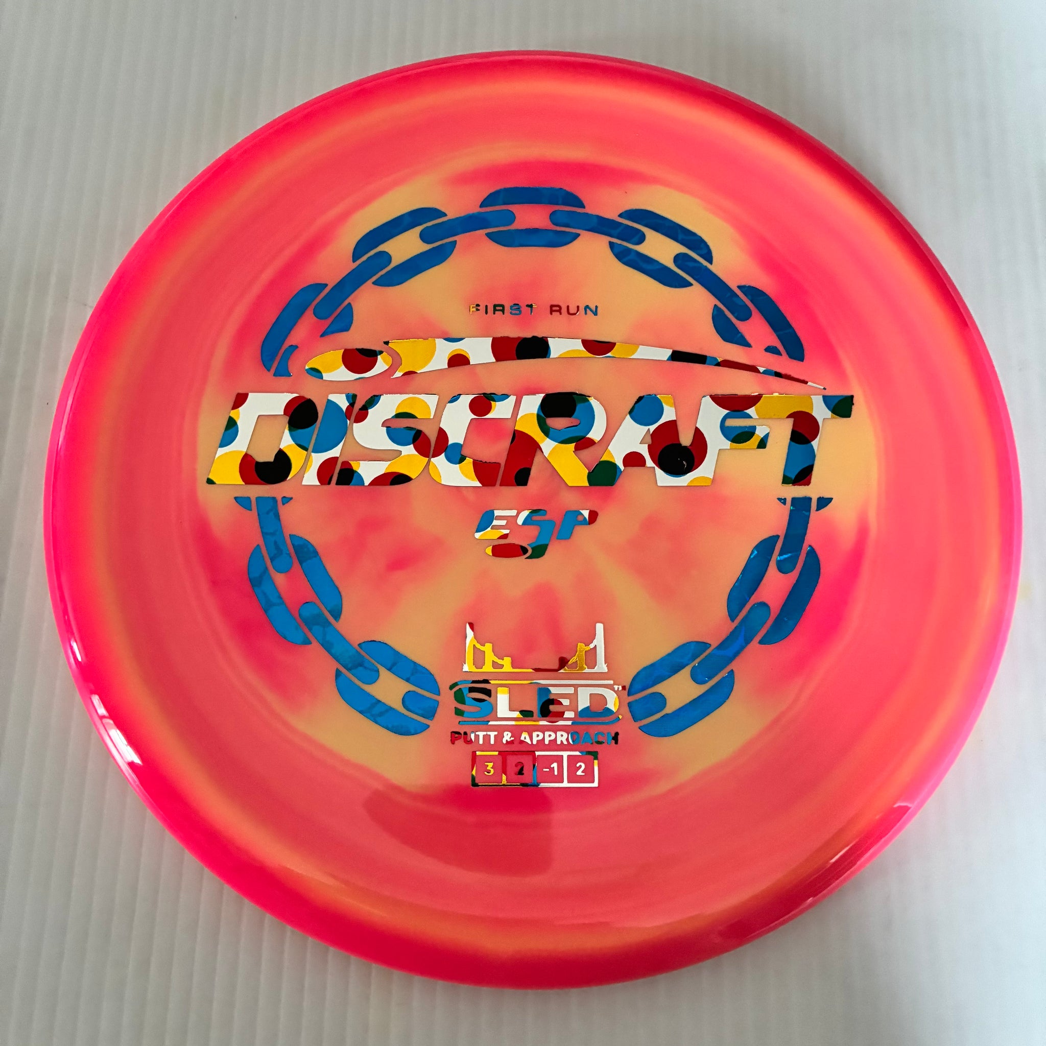 Discraft First Run ESP Sled 3/2/-1/2