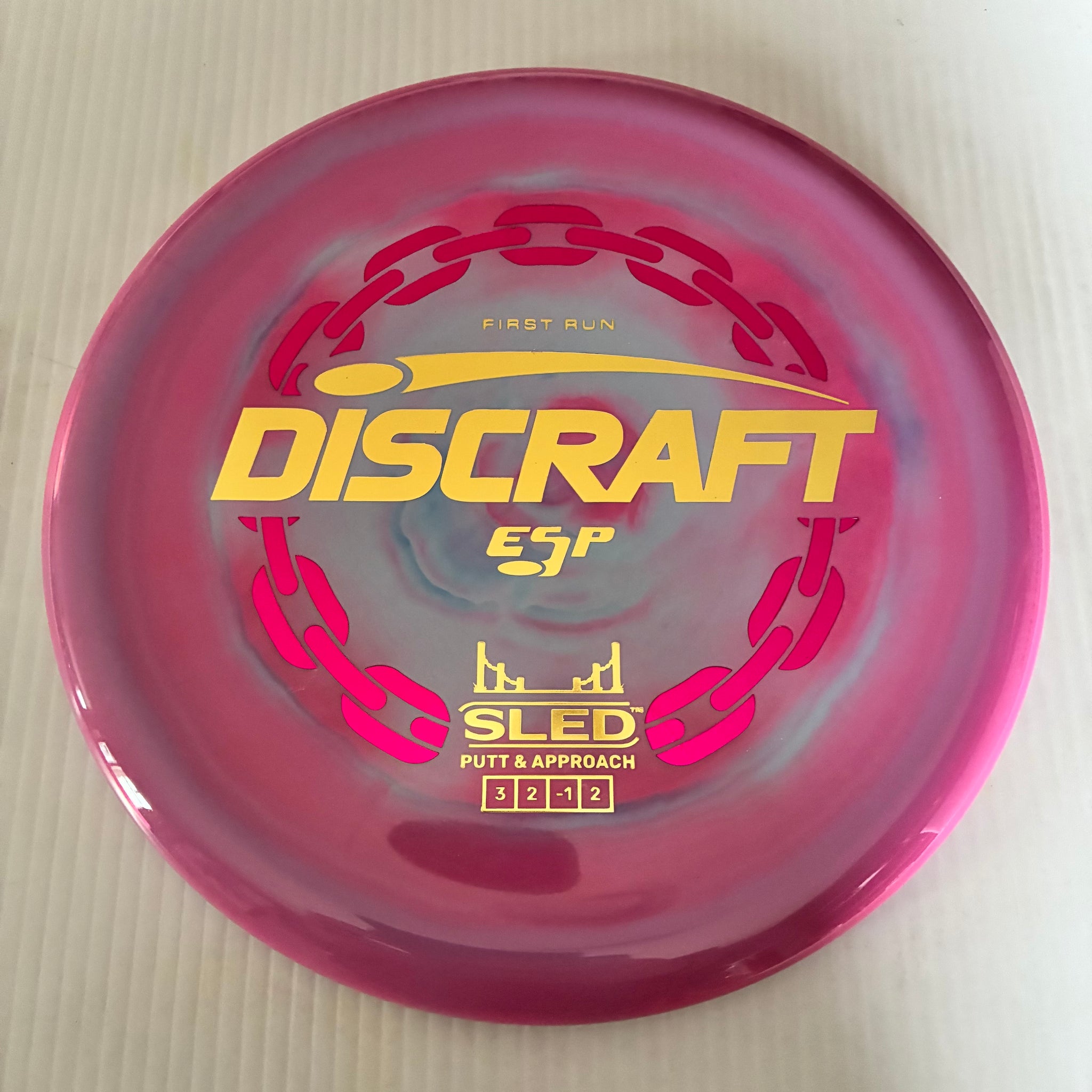 Discraft First Run ESP Sled 3/2/-1/2
