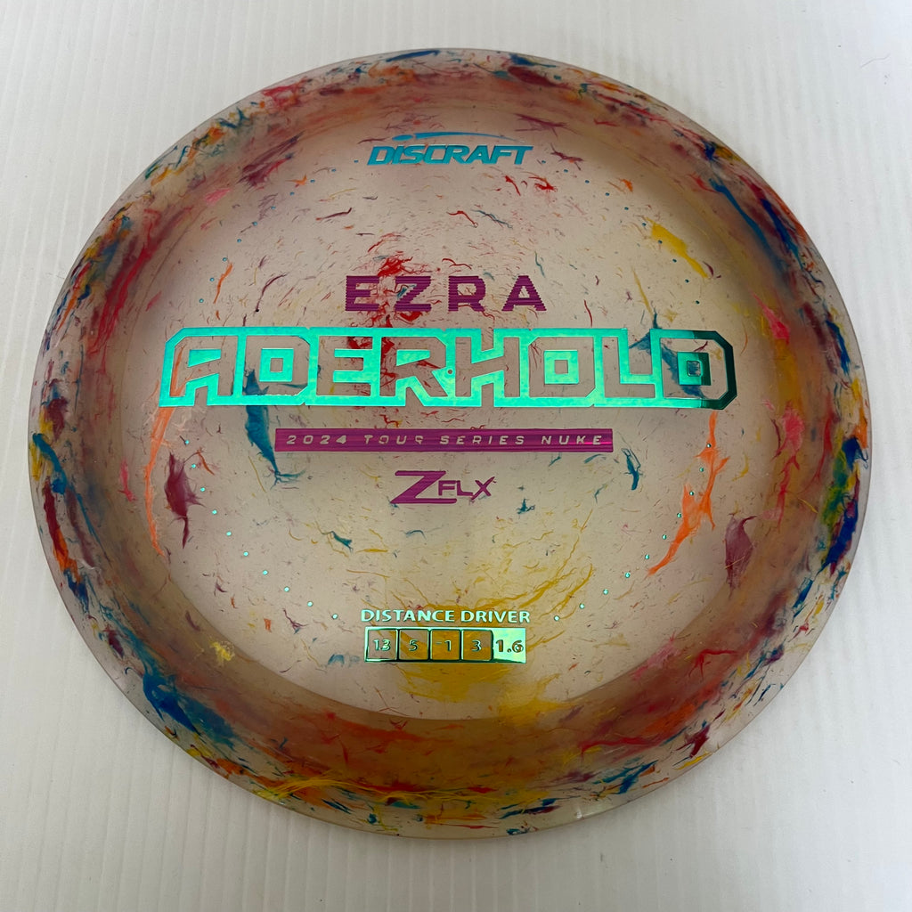 Discraft 2024 Ezra Aderhold Tour Series Jawbreaker Z FLX Nuke 13/5/-1/3