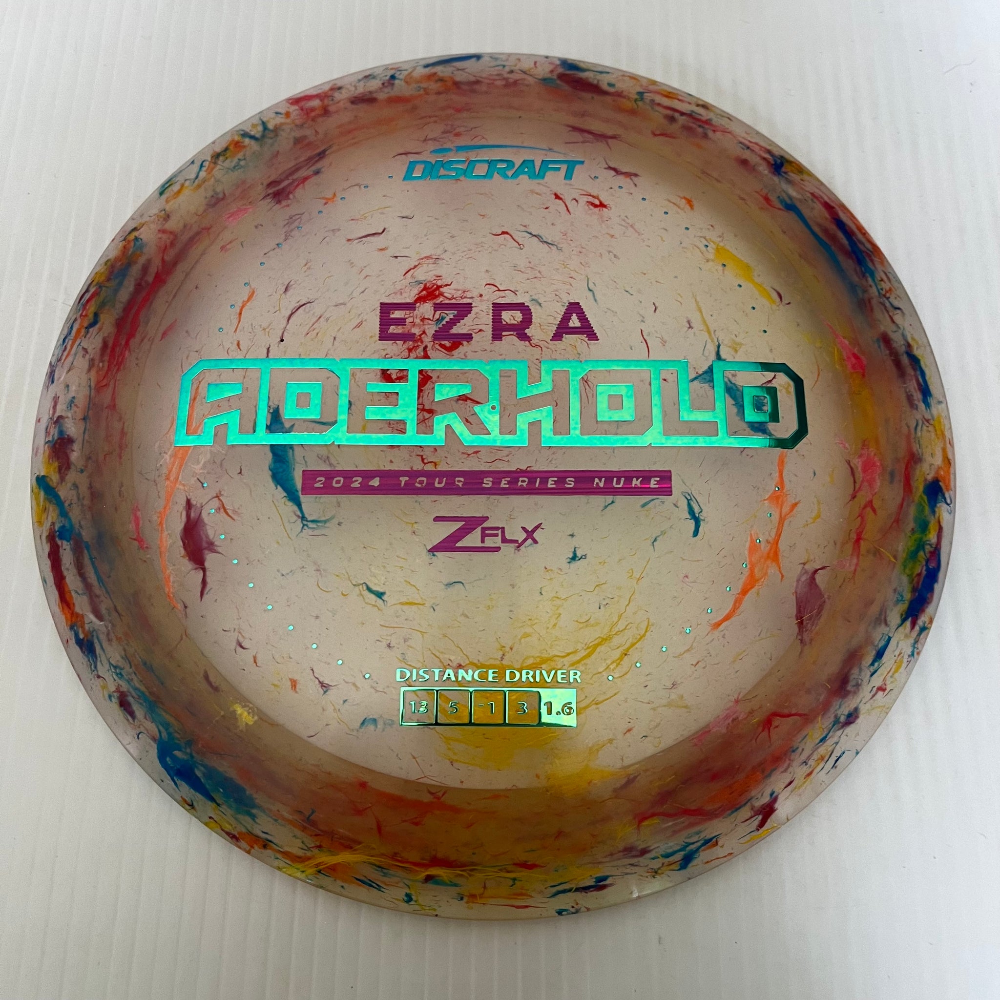 Discraft 2024 Ezra Aderhold Tour Series Jawbreaker Z FLX Nuke 13/5/-1/3