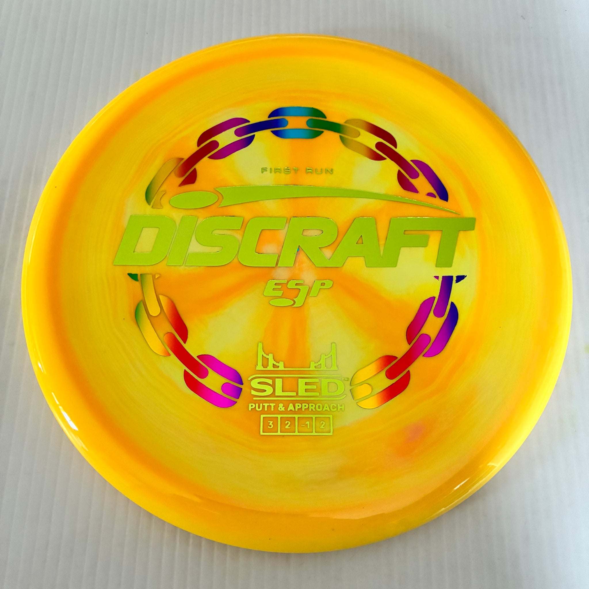 Discraft First Run ESP Sled 3/2/-1/2