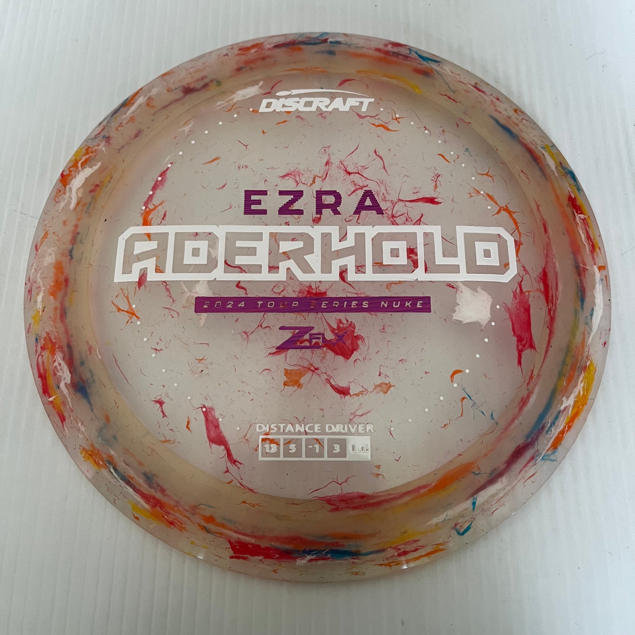 Discraft 2024 Ezra Aderhold Tour Series Jawbreaker Z FLX Nuke 13/5/-1/3