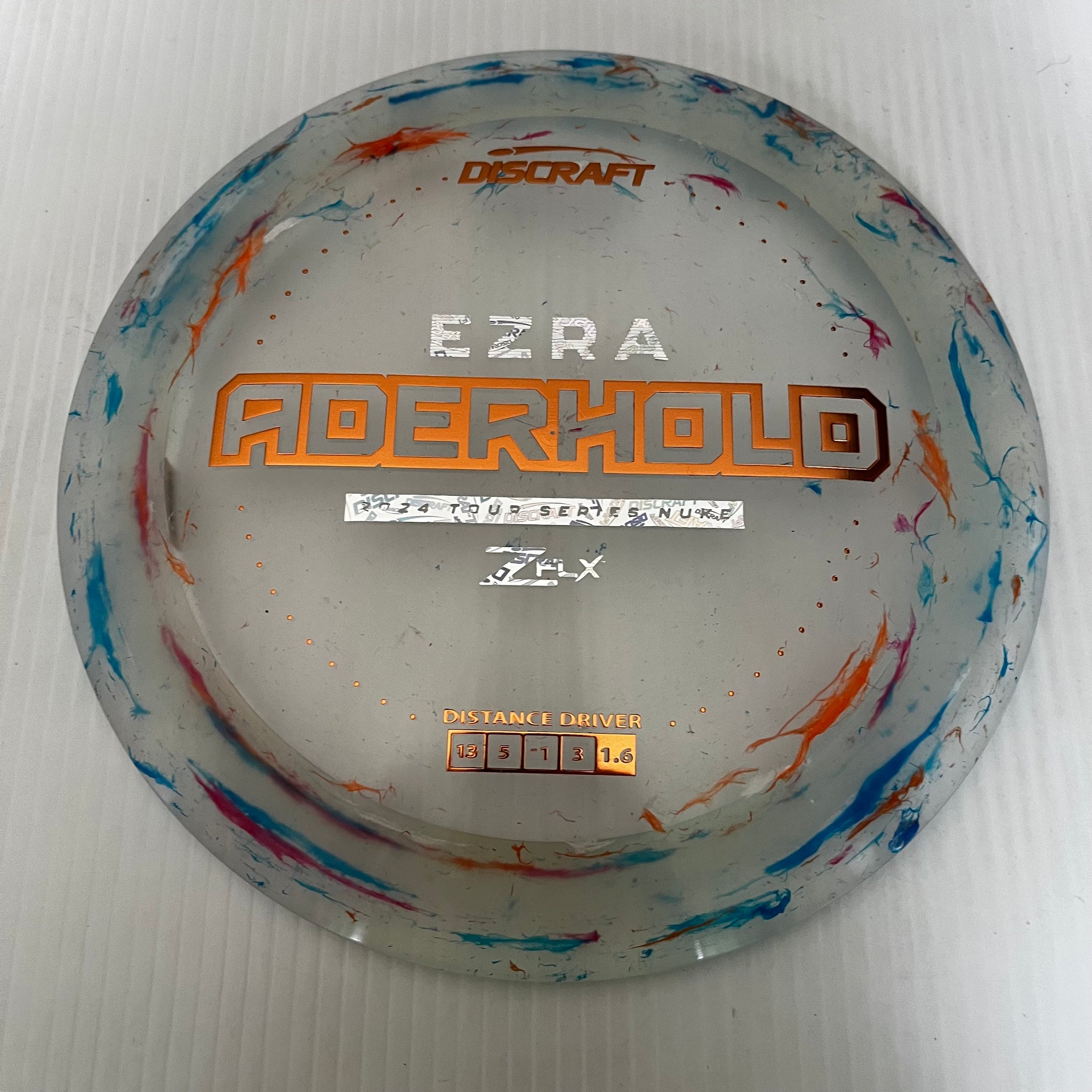 Discraft 2024 Ezra Aderhold Tour Series Jawbreaker Z FLX Nuke 13/5/-1/3
