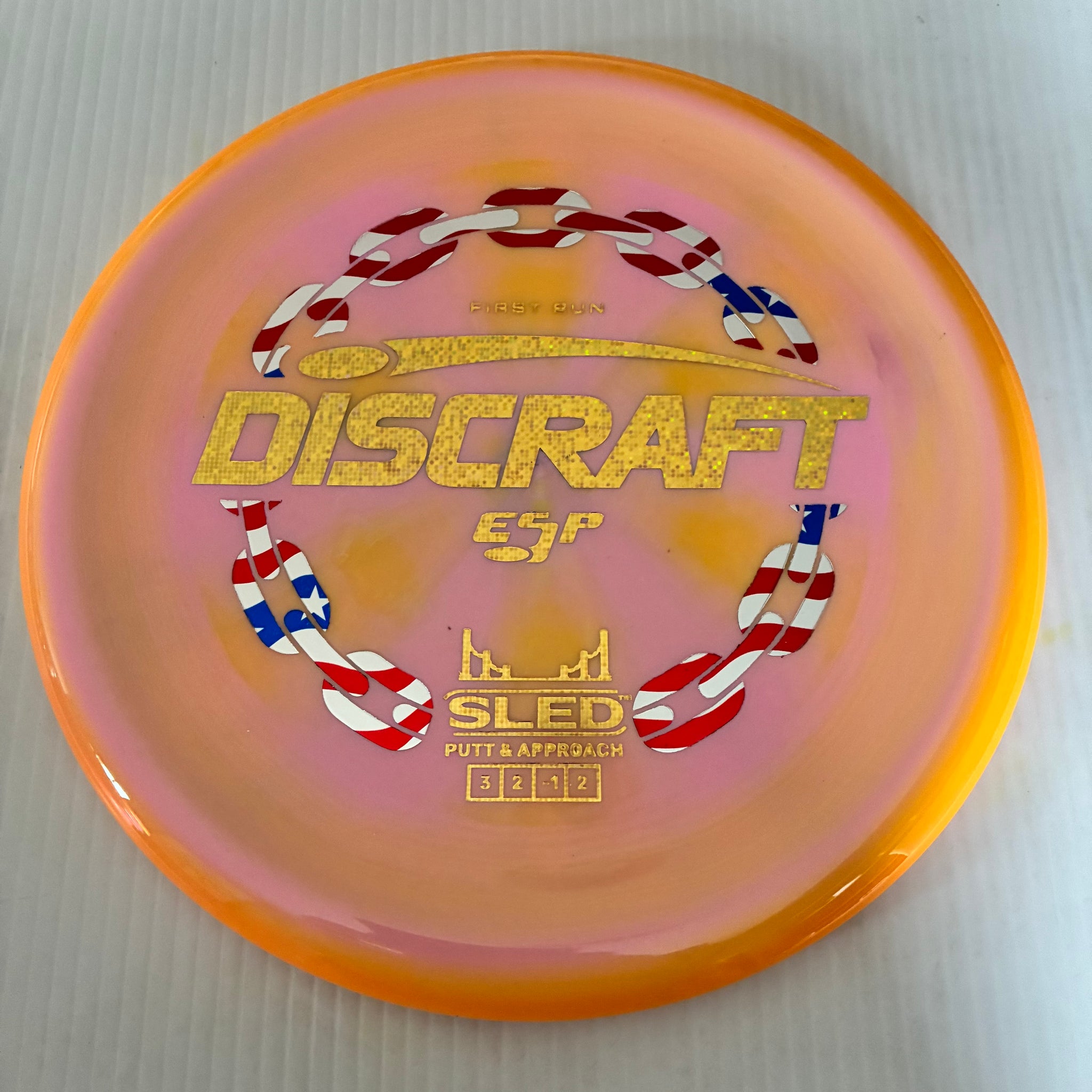 Discraft First Run ESP Sled 3/2/-1/2