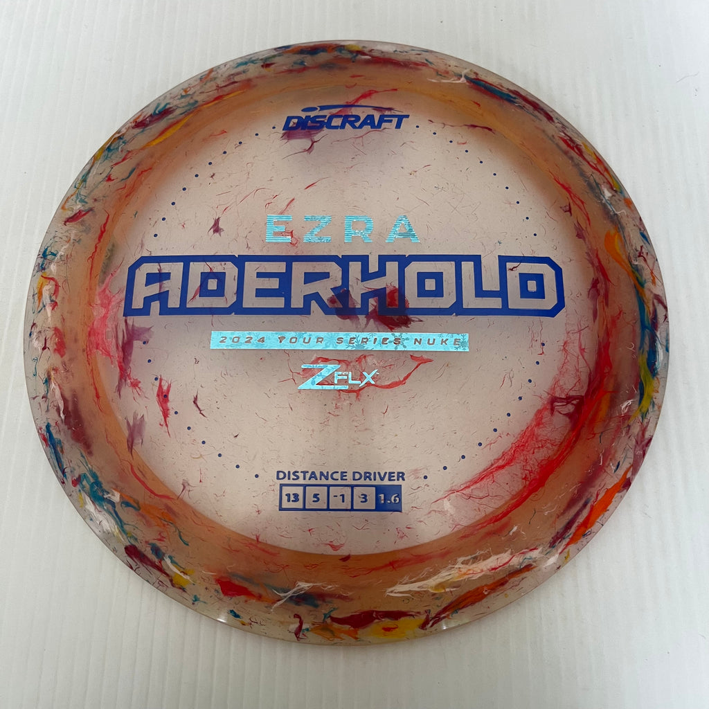Discraft 2024 Ezra Aderhold Tour Series Jawbreaker Z FLX Nuke 13/5/-1/3