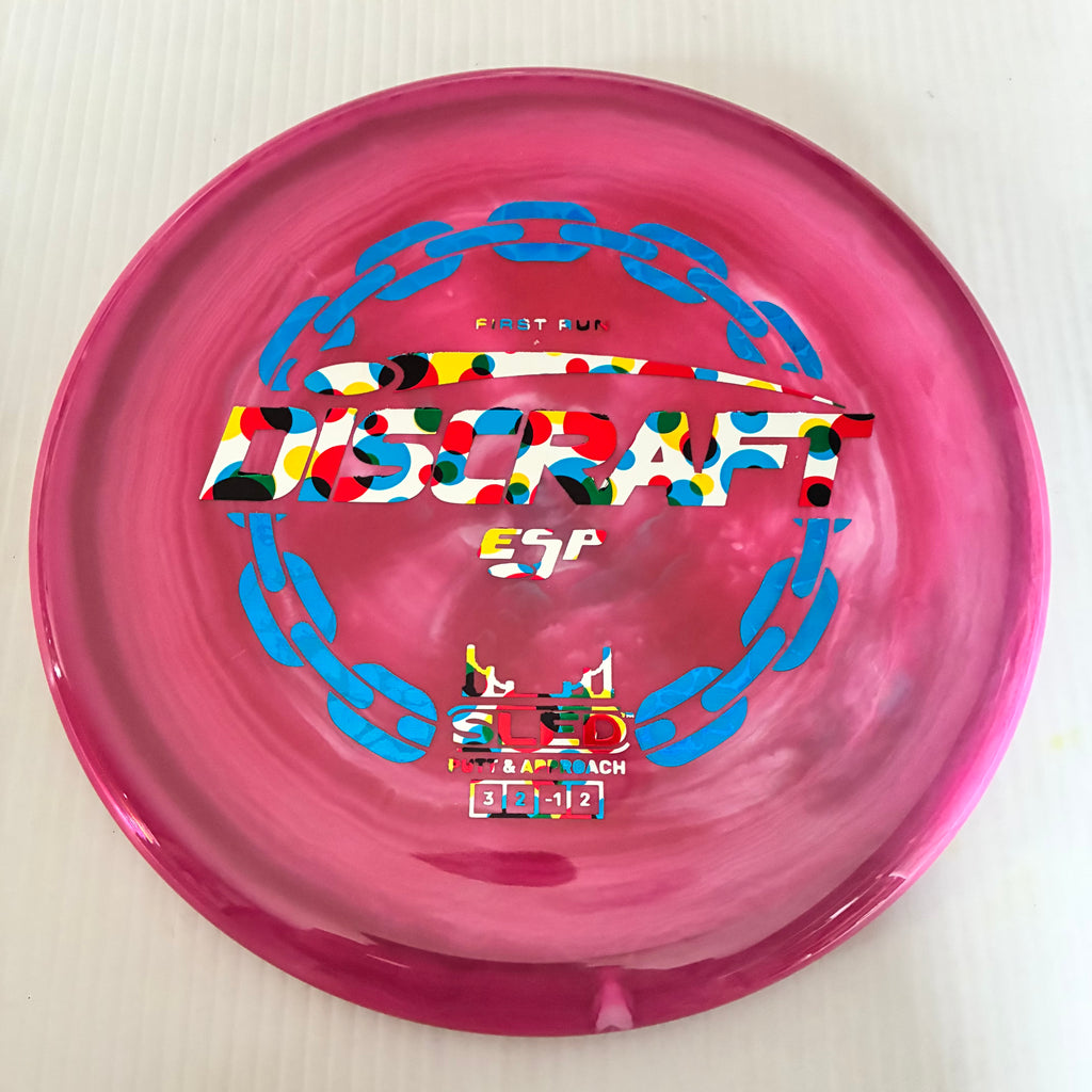 Discraft First Run ESP Sled 3/2/-1/2