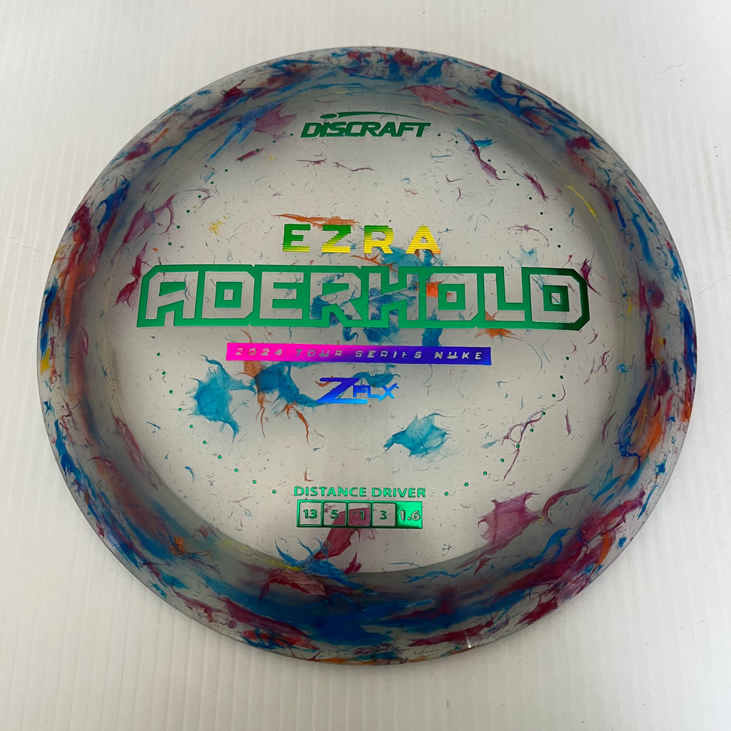 Discraft 2024 Ezra Aderhold Tour Series Jawbreaker Z FLX Nuke 13/5/-1/3