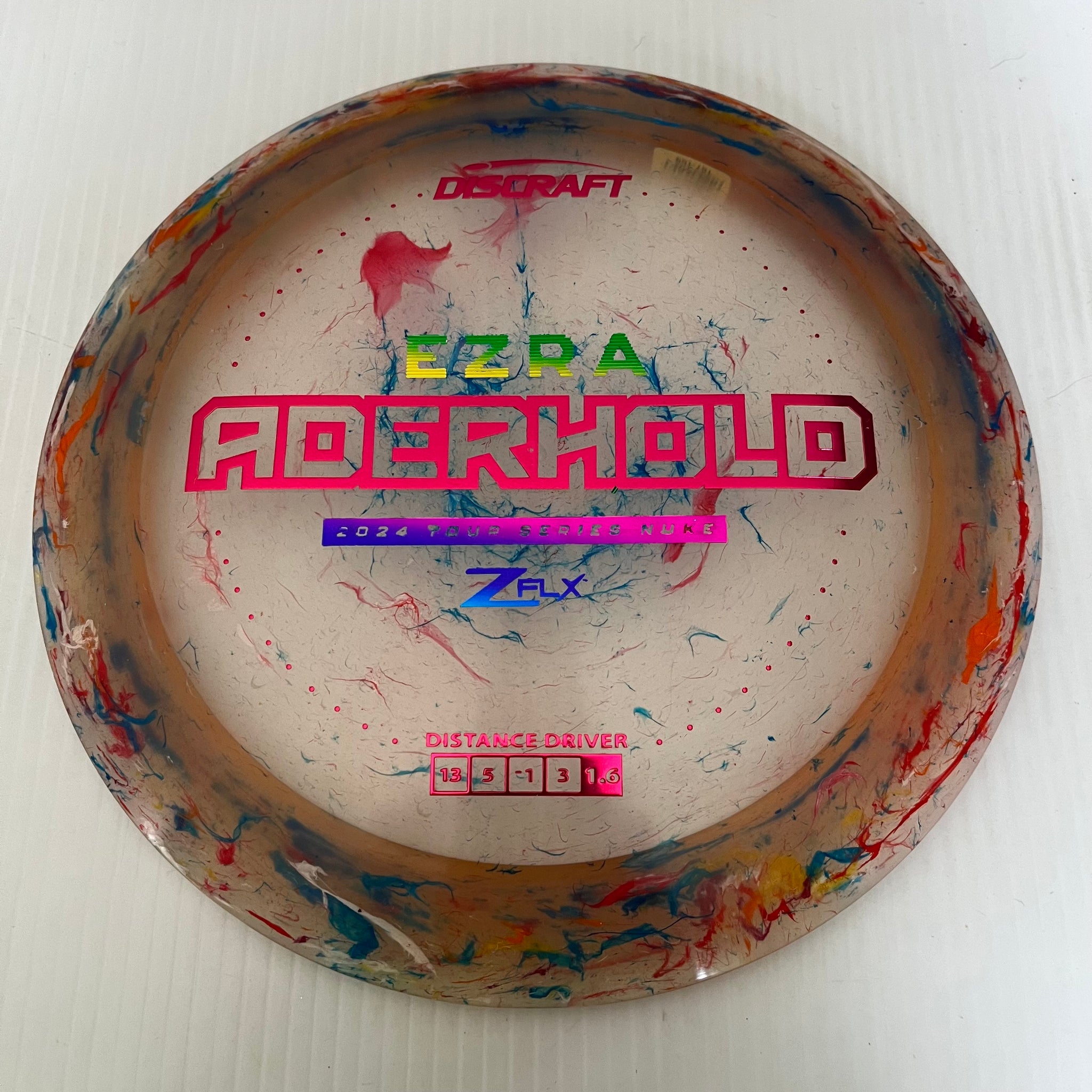 Discraft 2024 Ezra Aderhold Tour Series Jawbreaker Z FLX Nuke 13/5/-1/3