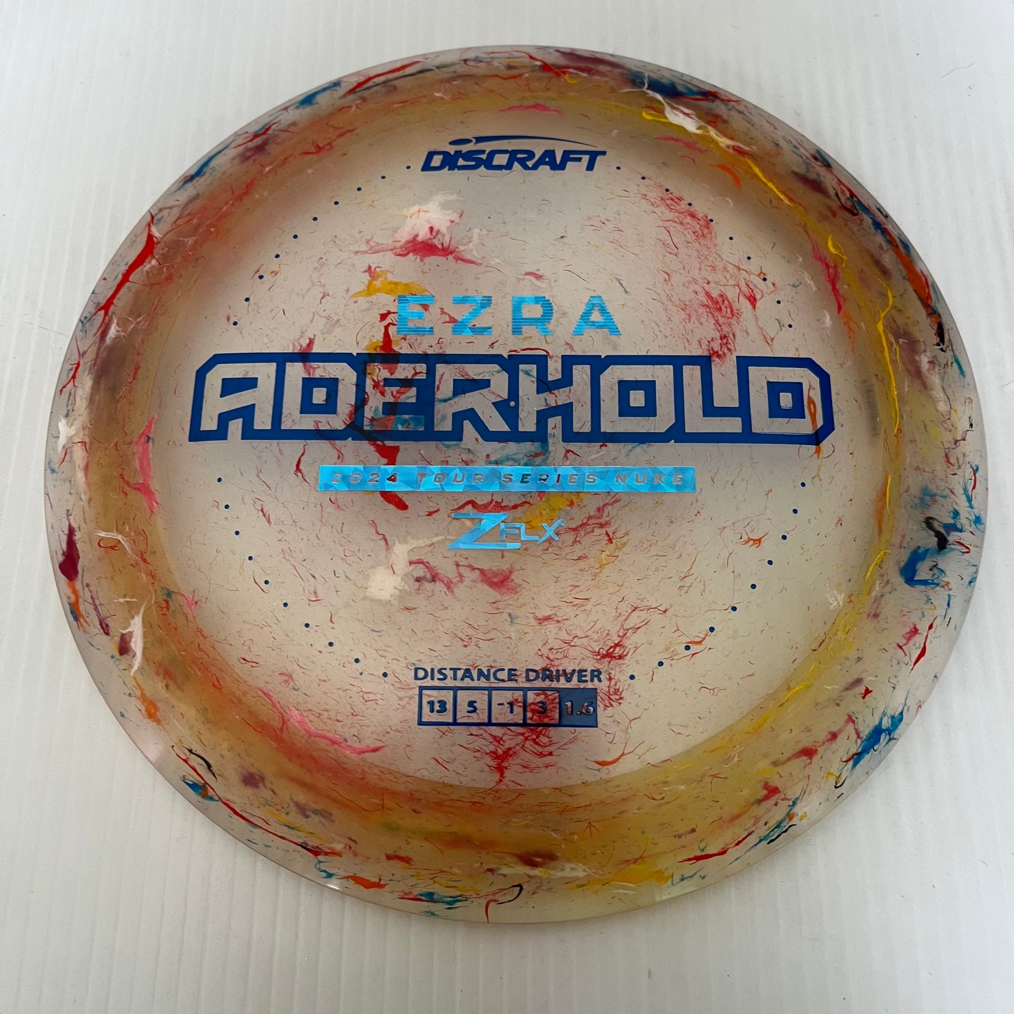 Discraft 2024 Ezra Aderhold Tour Series Jawbreaker Z FLX Nuke 13/5/-1/3