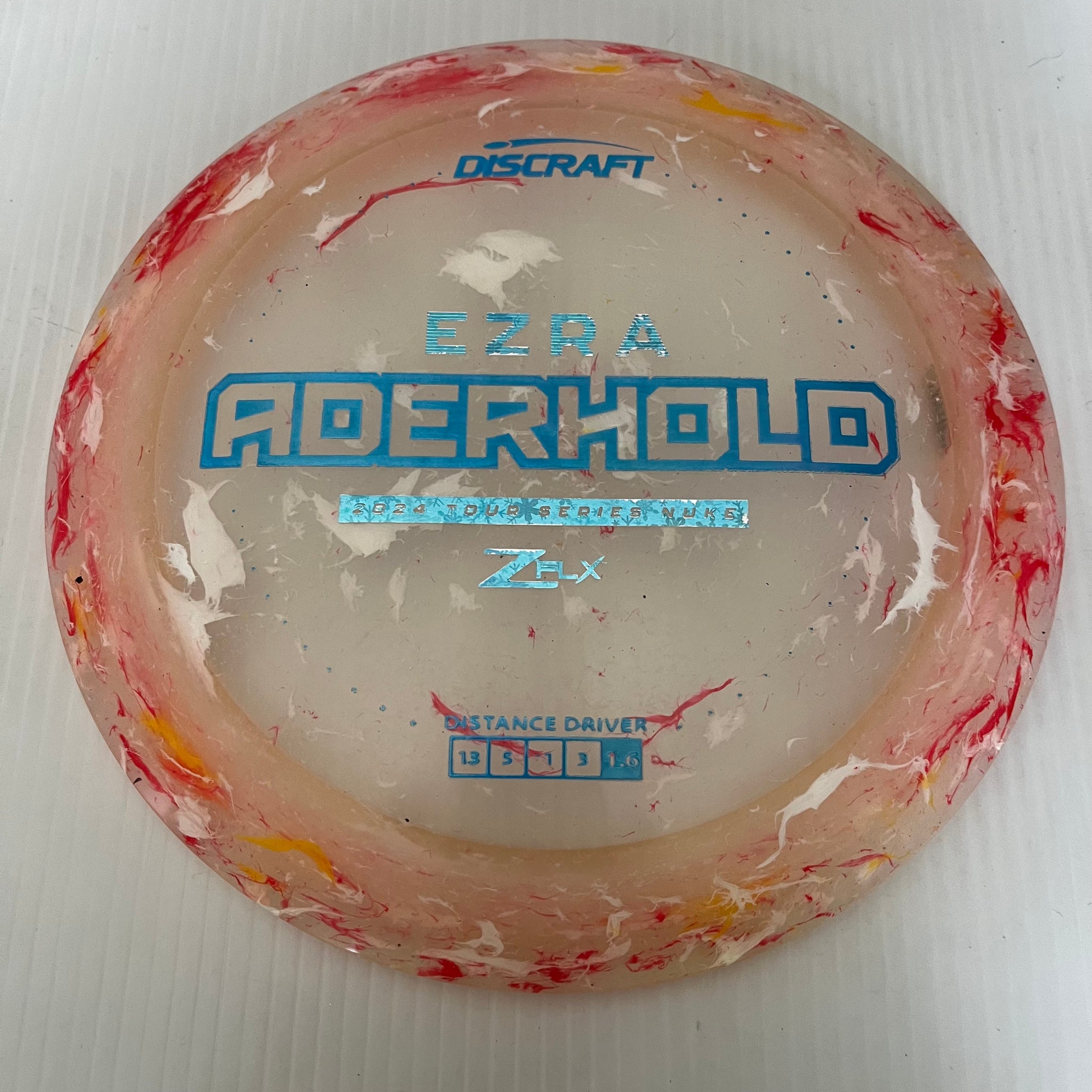 Discraft 2024 Ezra Aderhold Tour Series Jawbreaker Z FLX Nuke 13/5/-1/3