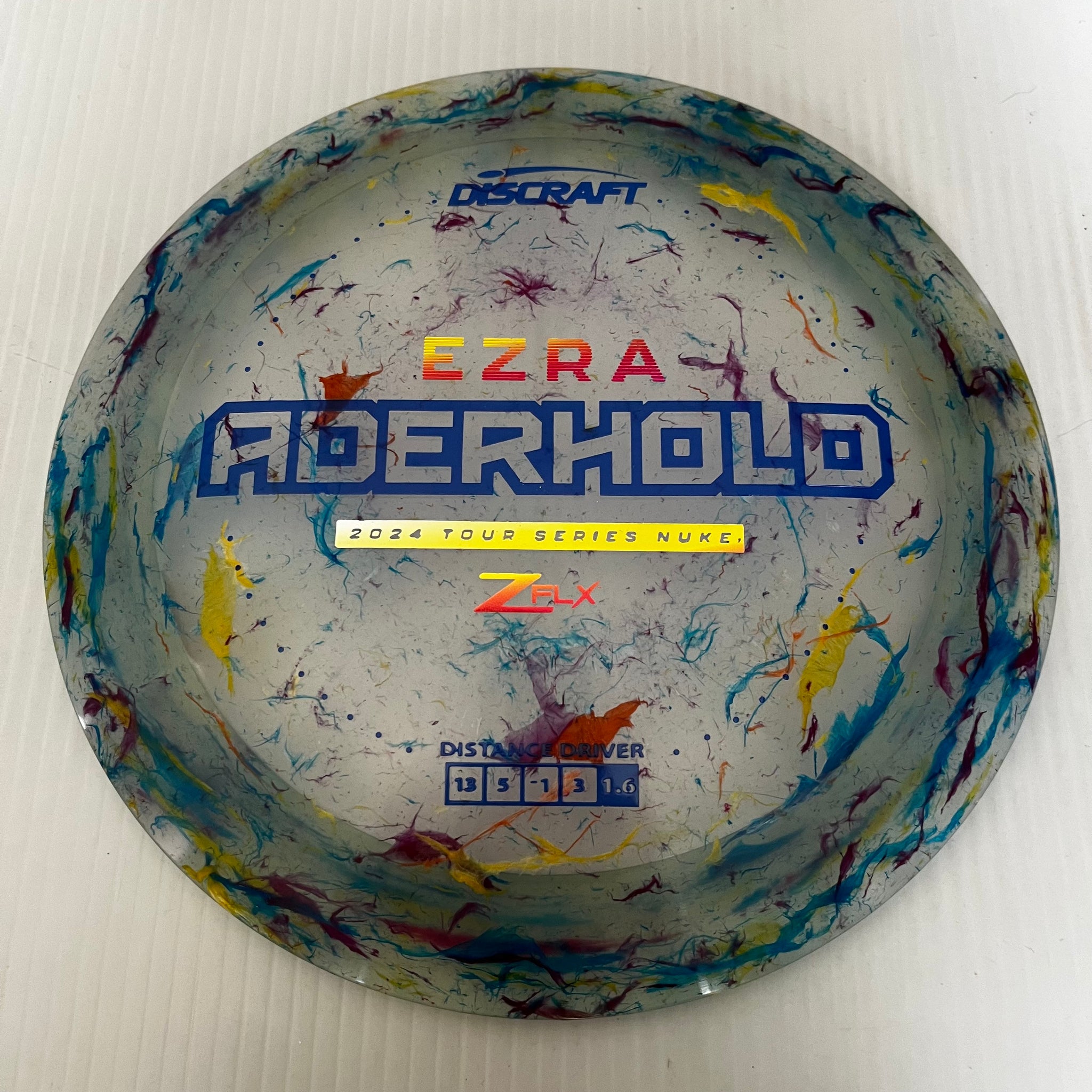 Discraft 2024 Ezra Aderhold Tour Series Jawbreaker Z FLX Nuke 13/5/-1/3