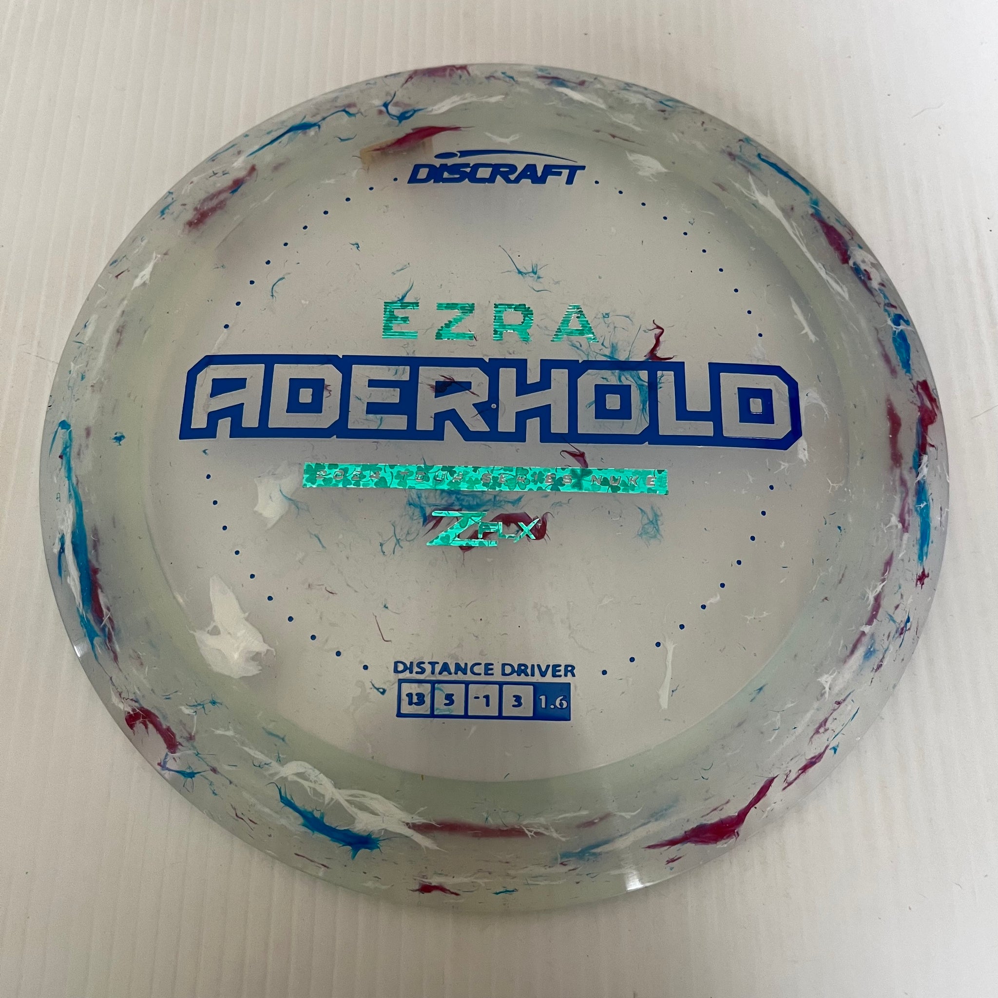 Discraft 2024 Ezra Aderhold Tour Series Jawbreaker Z FLX Nuke 13/5/-1/3
