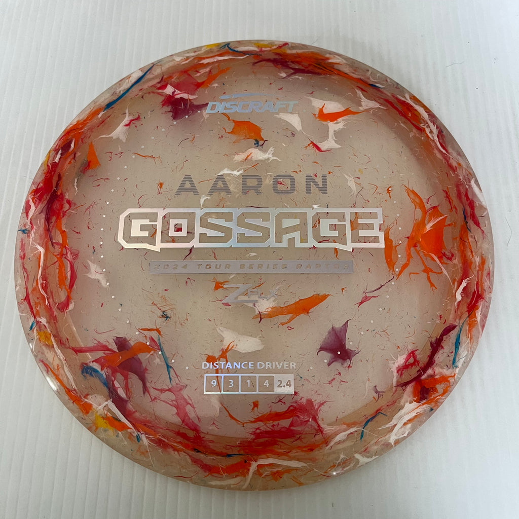 Discraft 2024 Aaron Gossage Tour Series Jawbreaker Z FLX Raptor 9/4/0/3
