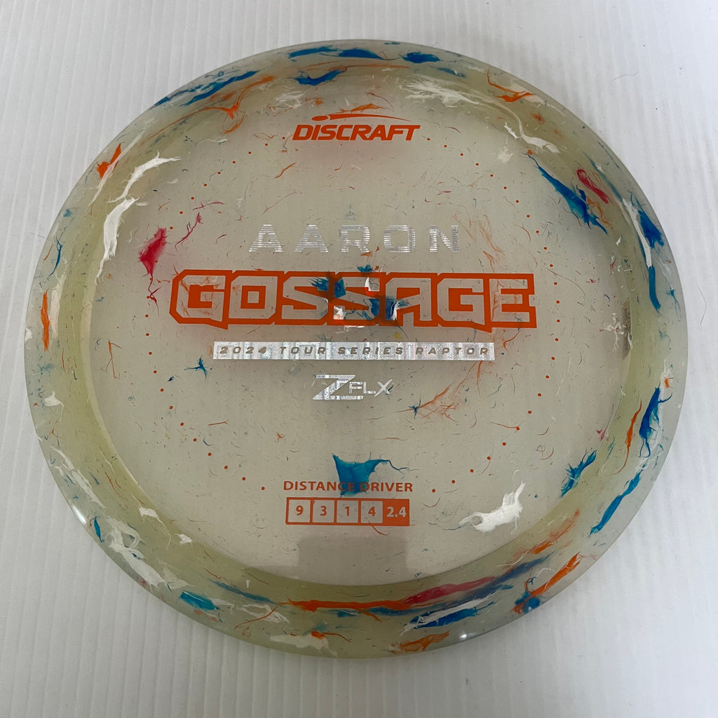 Discraft 2024 Aaron Gossage Tour Series Jawbreaker Z FLX Raptor 9/4/0/3
