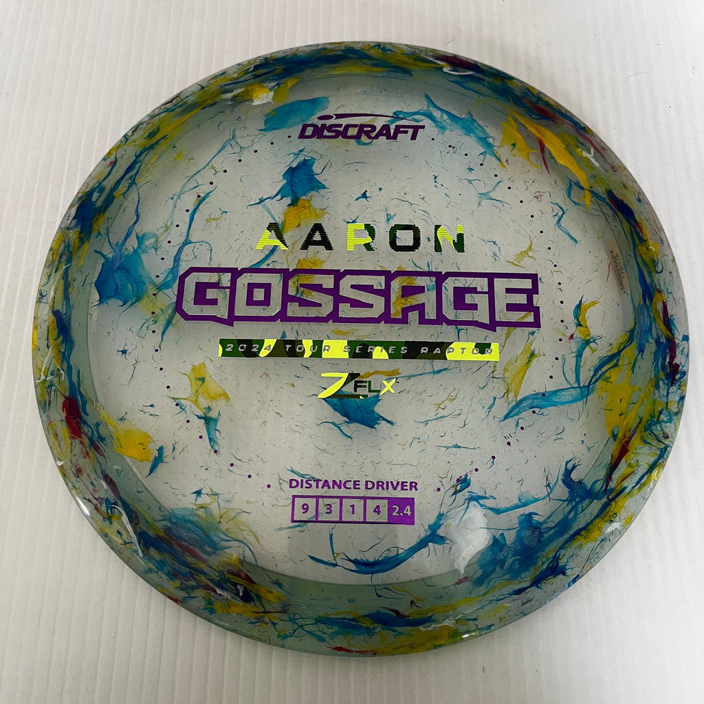 Discraft 2024 Aaron Gossage Tour Series Jawbreaker Z FLX Raptor 9/4/0/3