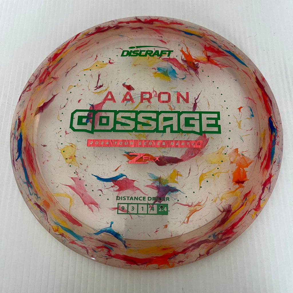 Discraft 2024 Aaron Gossage Tour Series Jawbreaker Z FLX Raptor 9/4/0/3