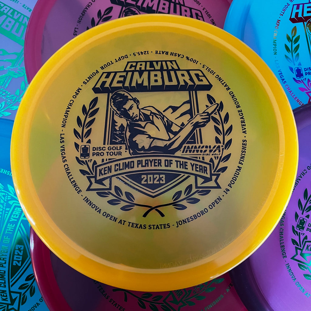 Innova 2023 Calvin Heimburg POTY Champion Rhyno 2/1/0/3