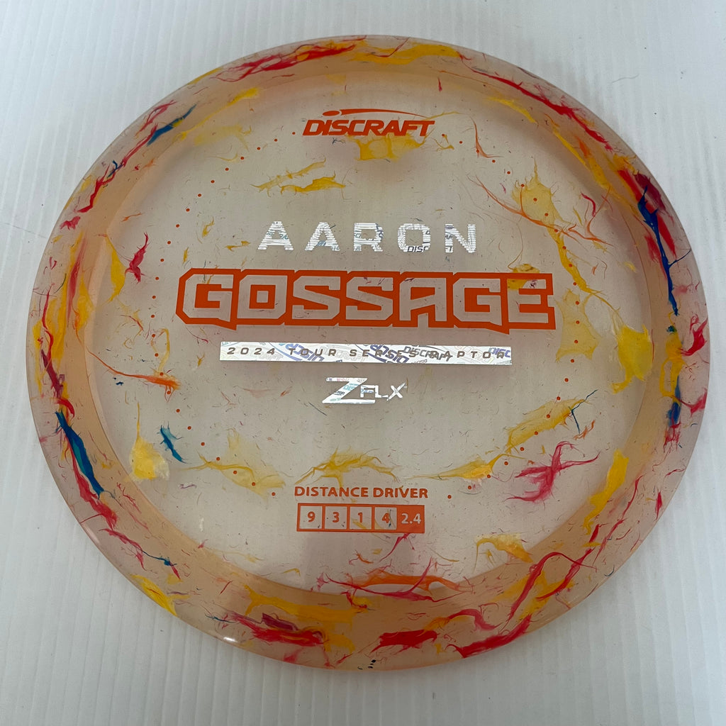 Discraft 2024 Aaron Gossage Tour Series Jawbreaker Z FLX Raptor 9/4/0/3